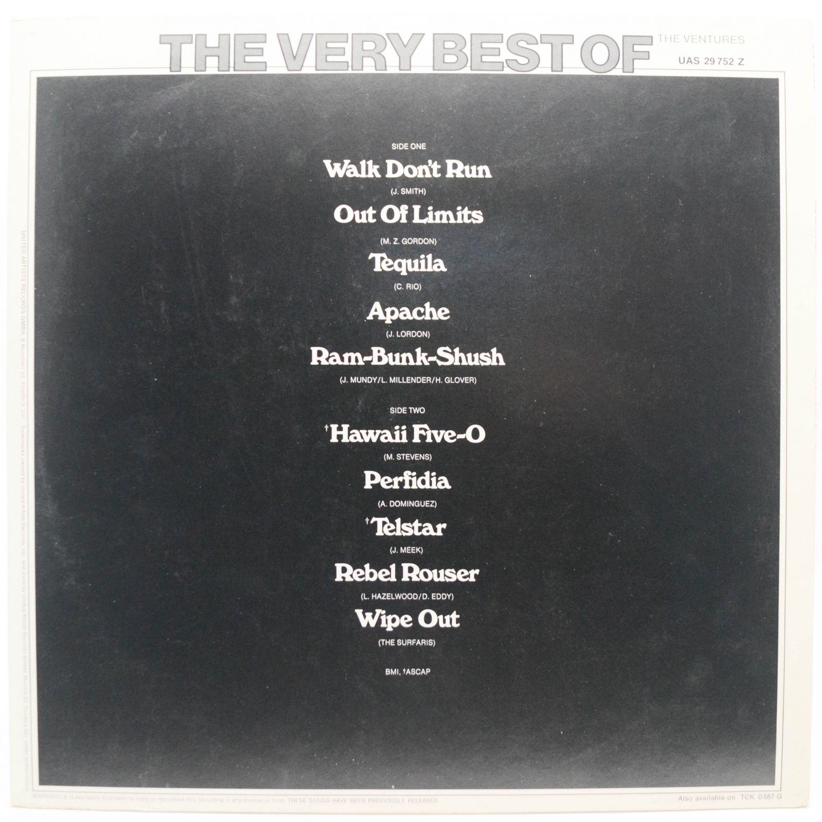 Ventures — The Very Best Of The Ventures, 1975