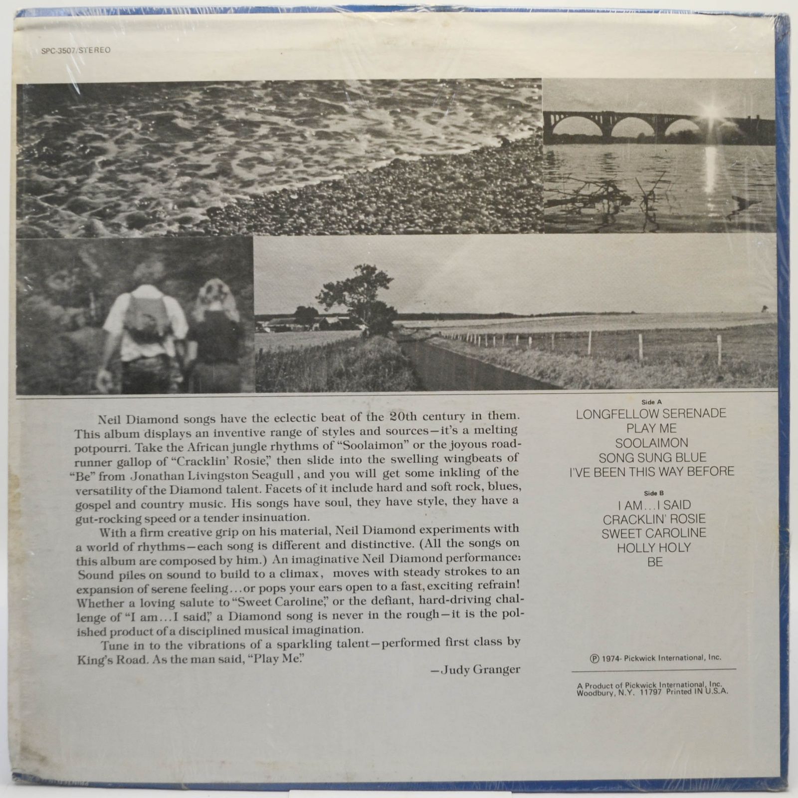 King's Road — Song Hits Of Neil Diamond, 1974