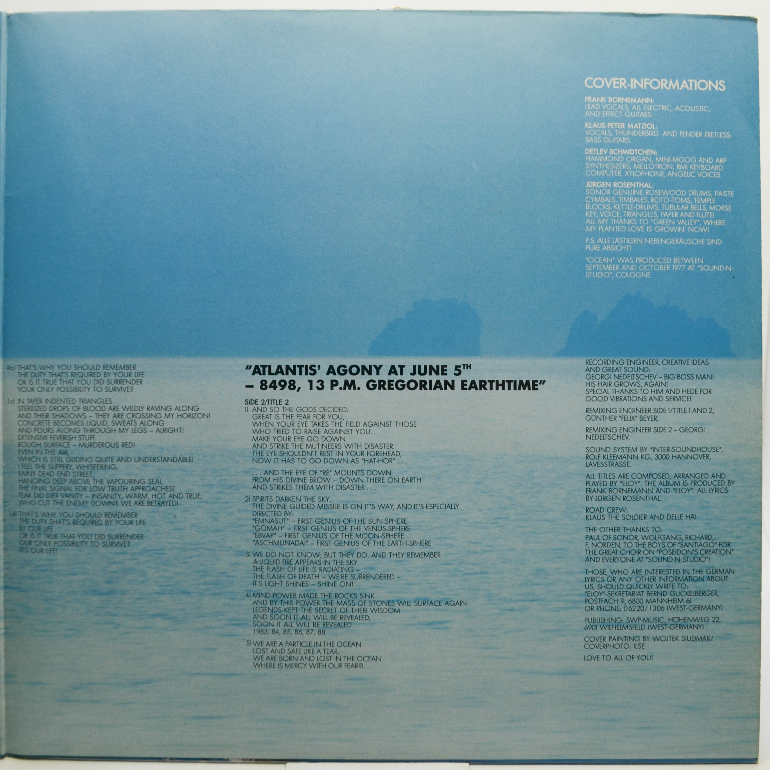 Eloy — Ocean, 1984