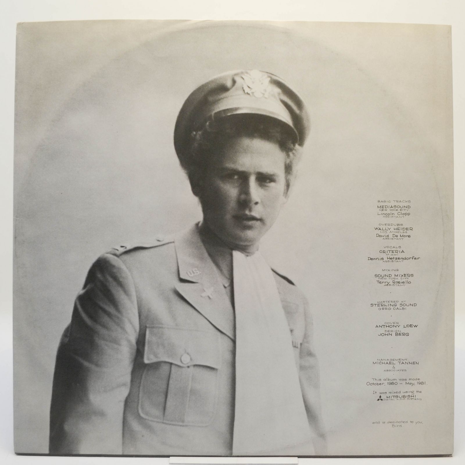 Art Garfunkel — Scissors Cut, 1981