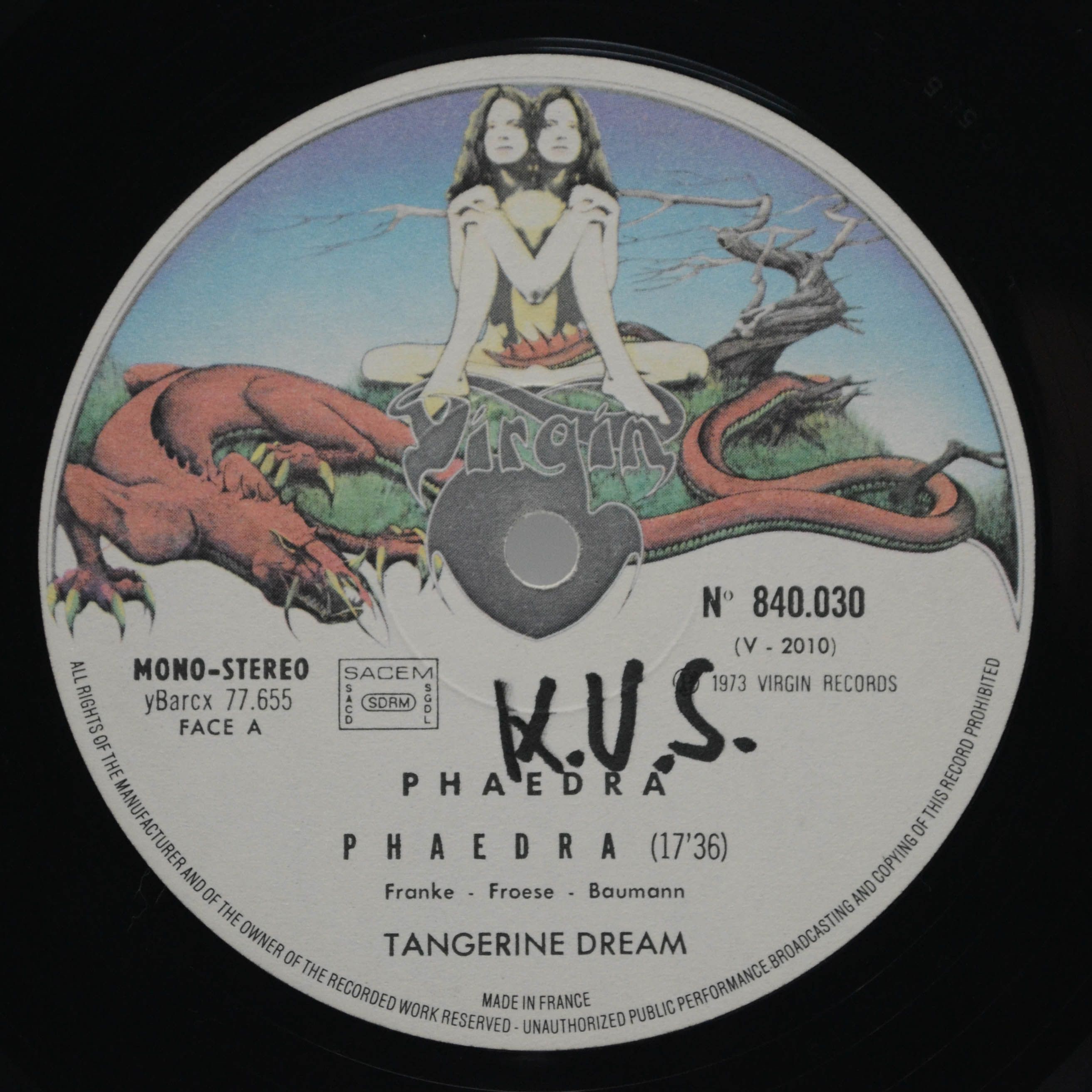 Tangerine Dream — Phaedra, 1974