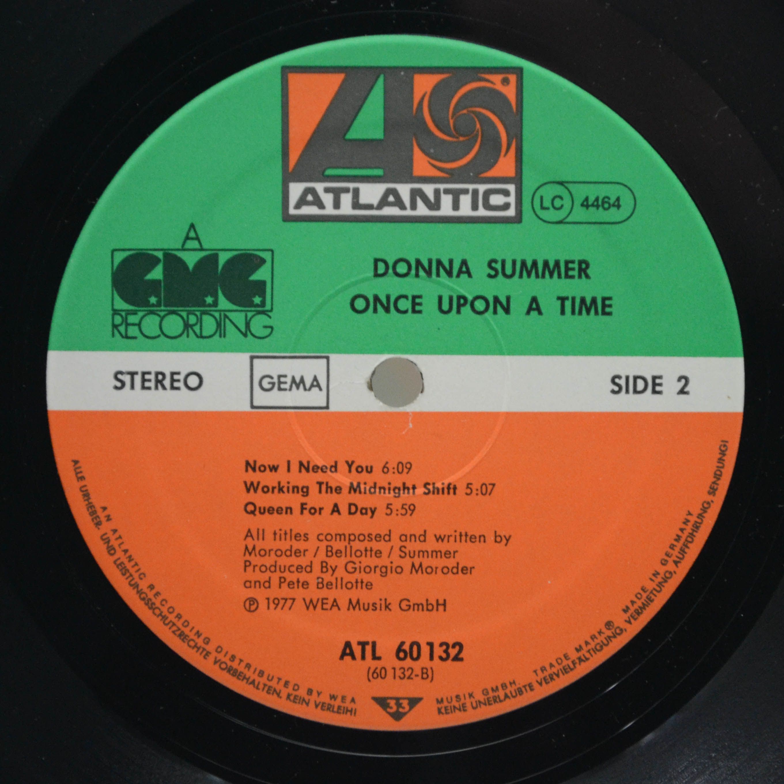 Donna Summer — Once Upon A Time... (2LP), 1977