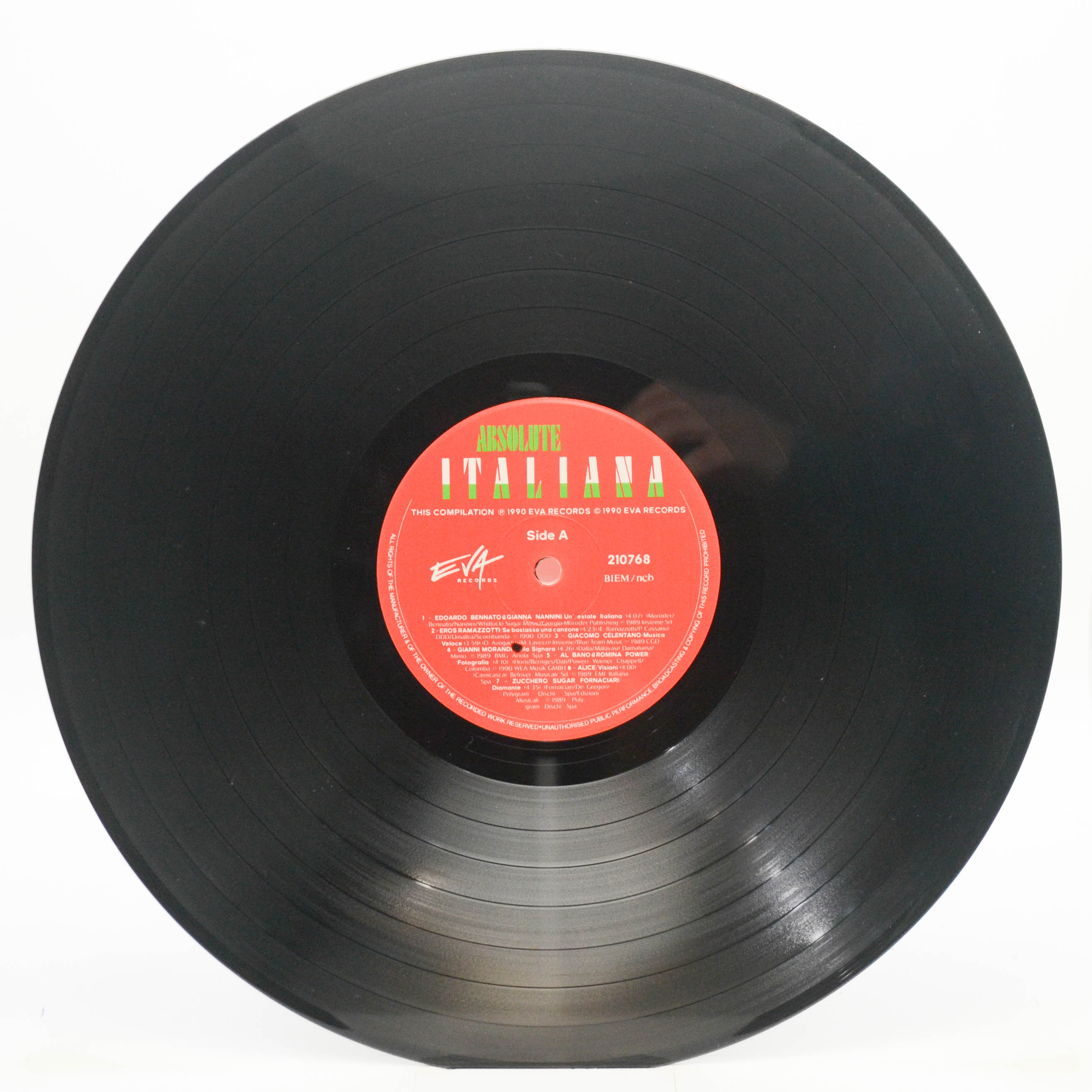 Various — Absolute Italiana, 1990