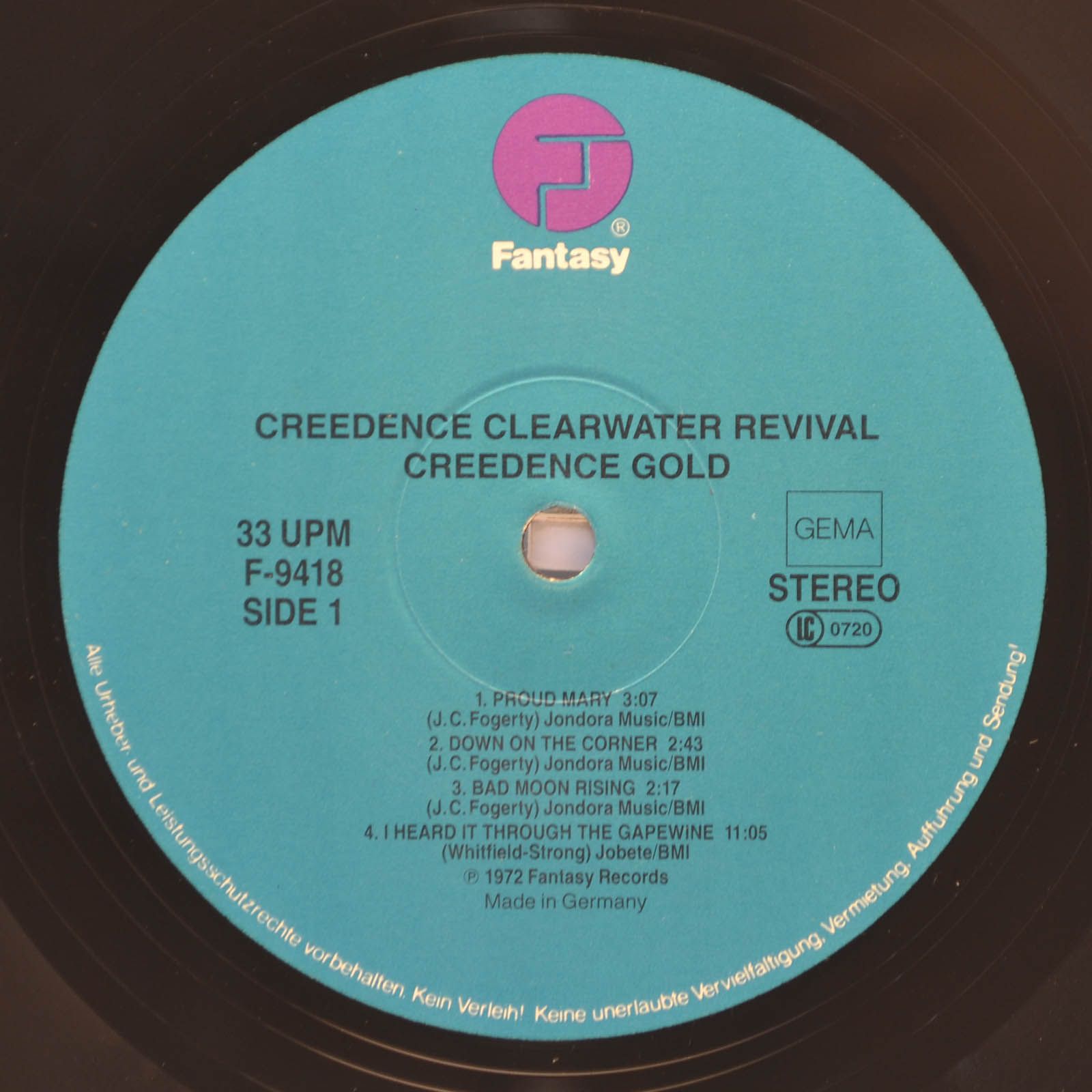 Creedence Clearwater Revival — Creedence Gold, 1972