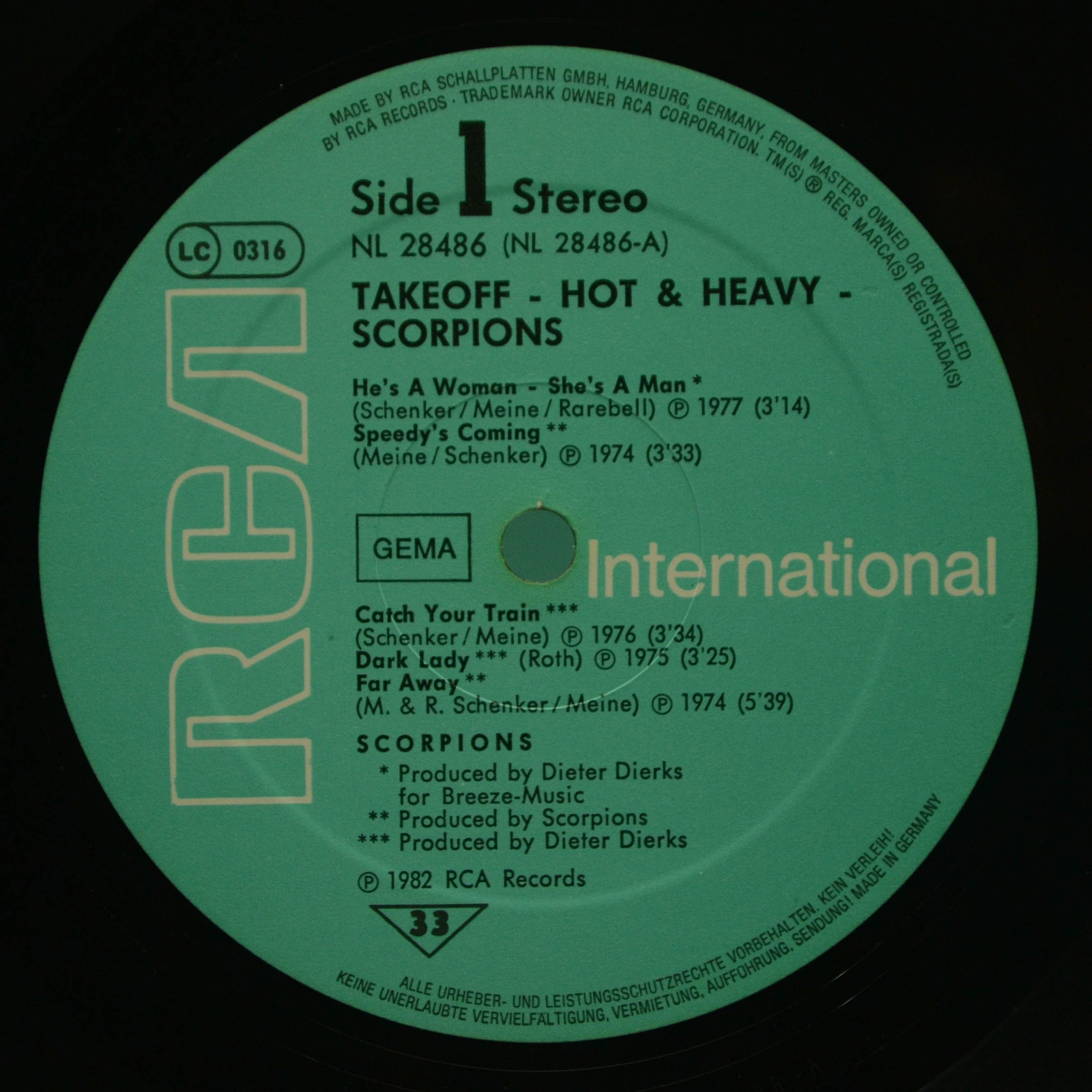 Scorpions — Hot & Heavy, 1982