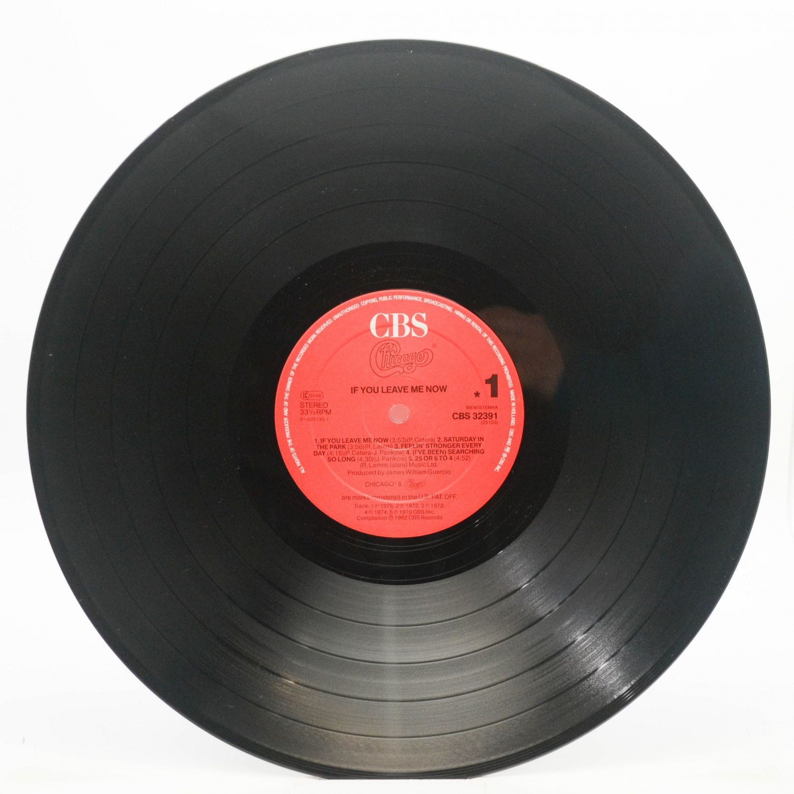 Chicago — If You Leave Me Now, 1982