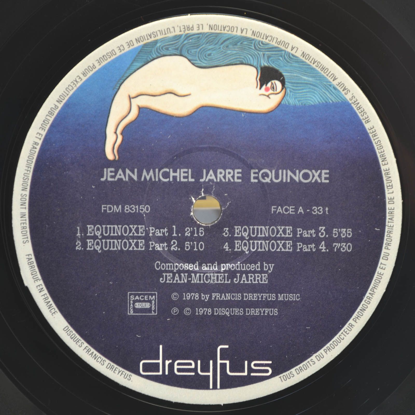 Jean Michel Jarre — Equinoxe (France), 1978