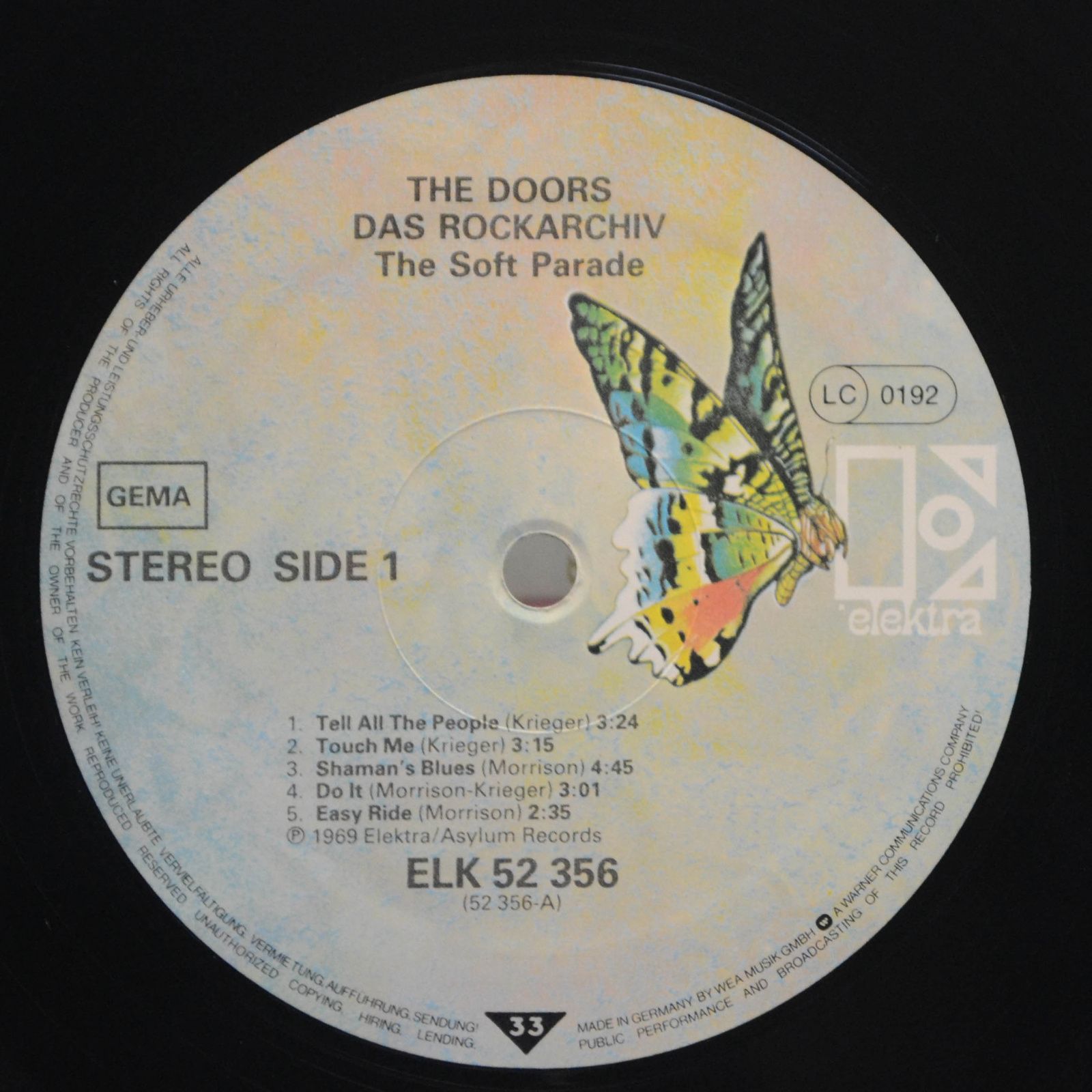 Doors — The Soft Parade, 1969