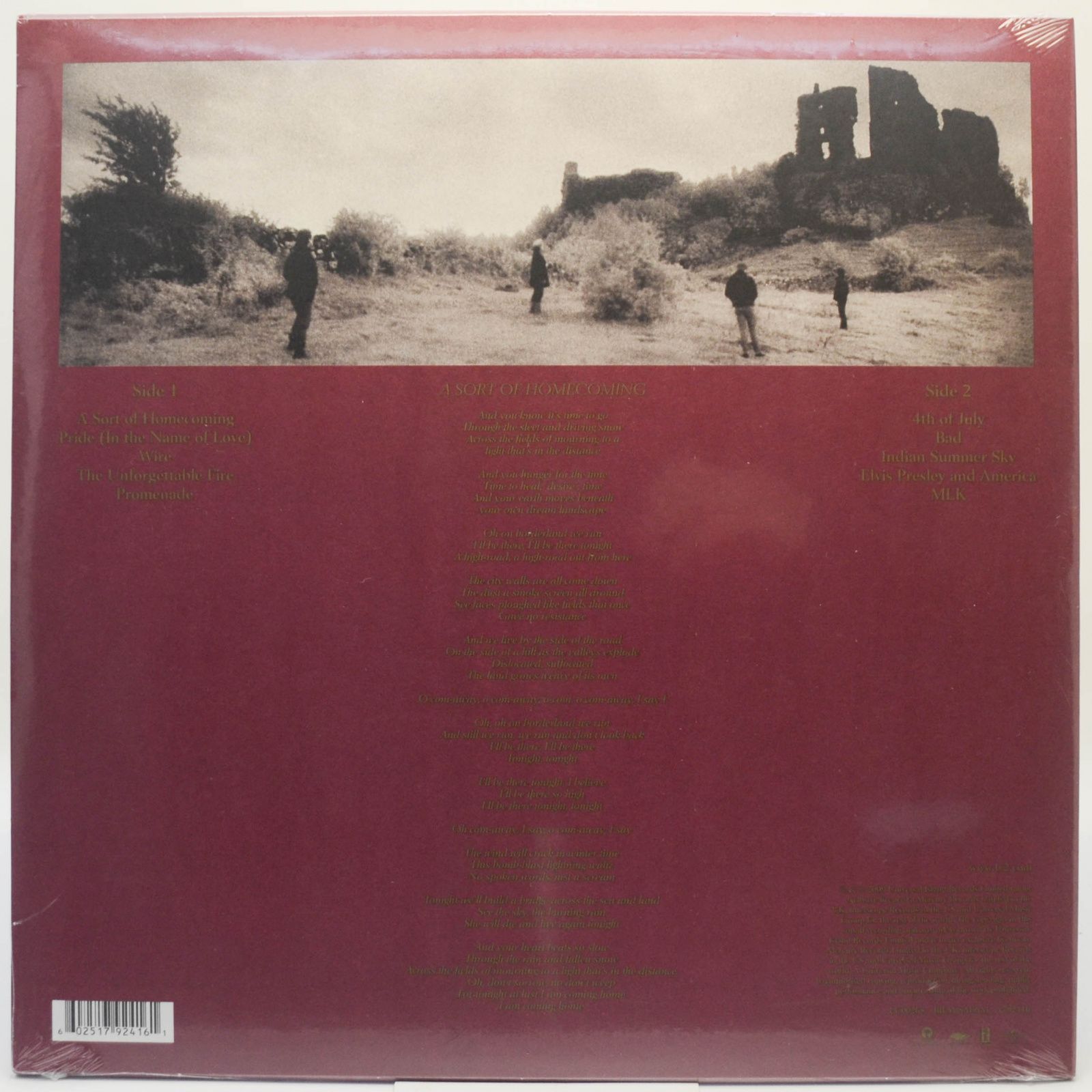 U2 — The Unforgettable Fire, 1984