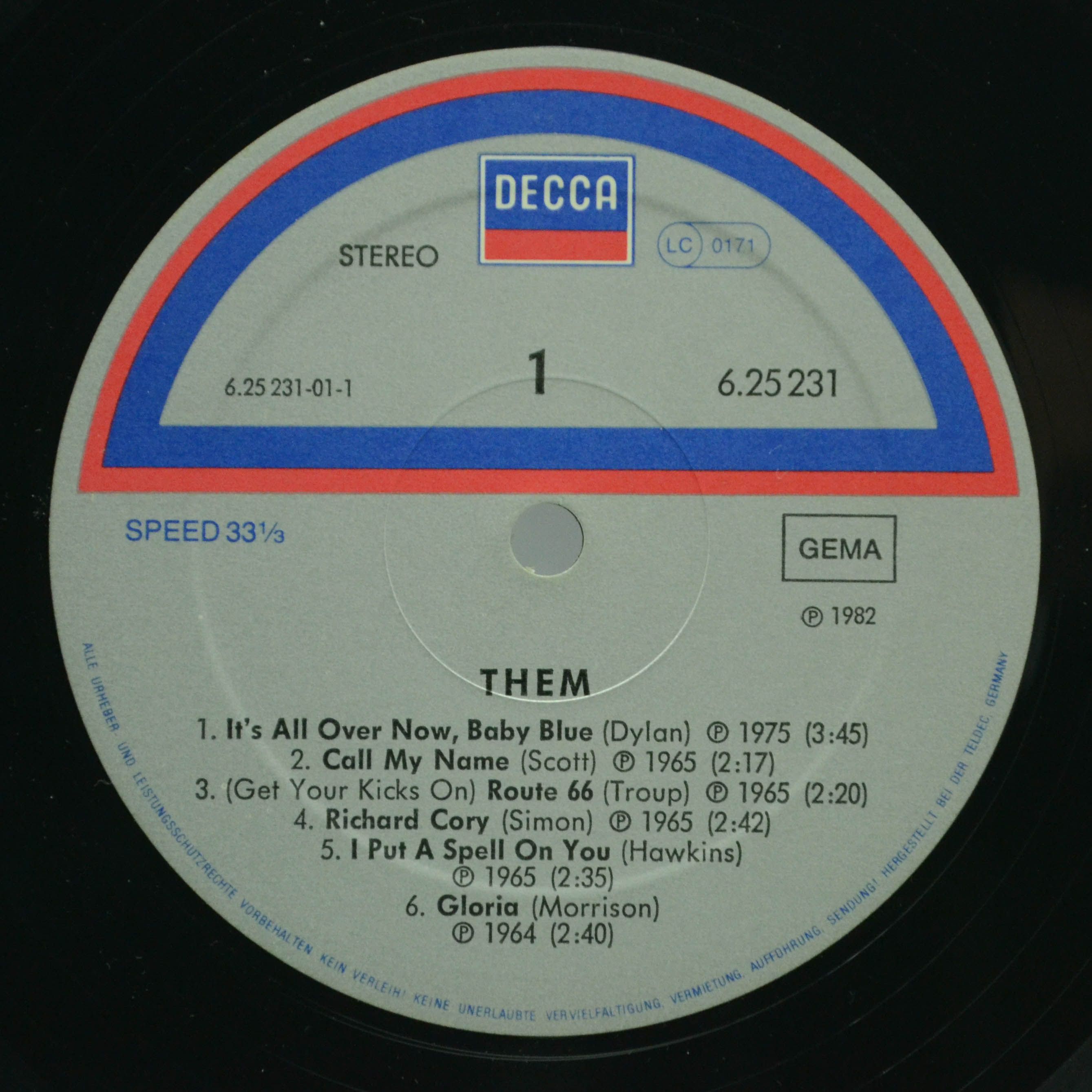 Them & Van Morrison — Them & Van Morrison, 1979