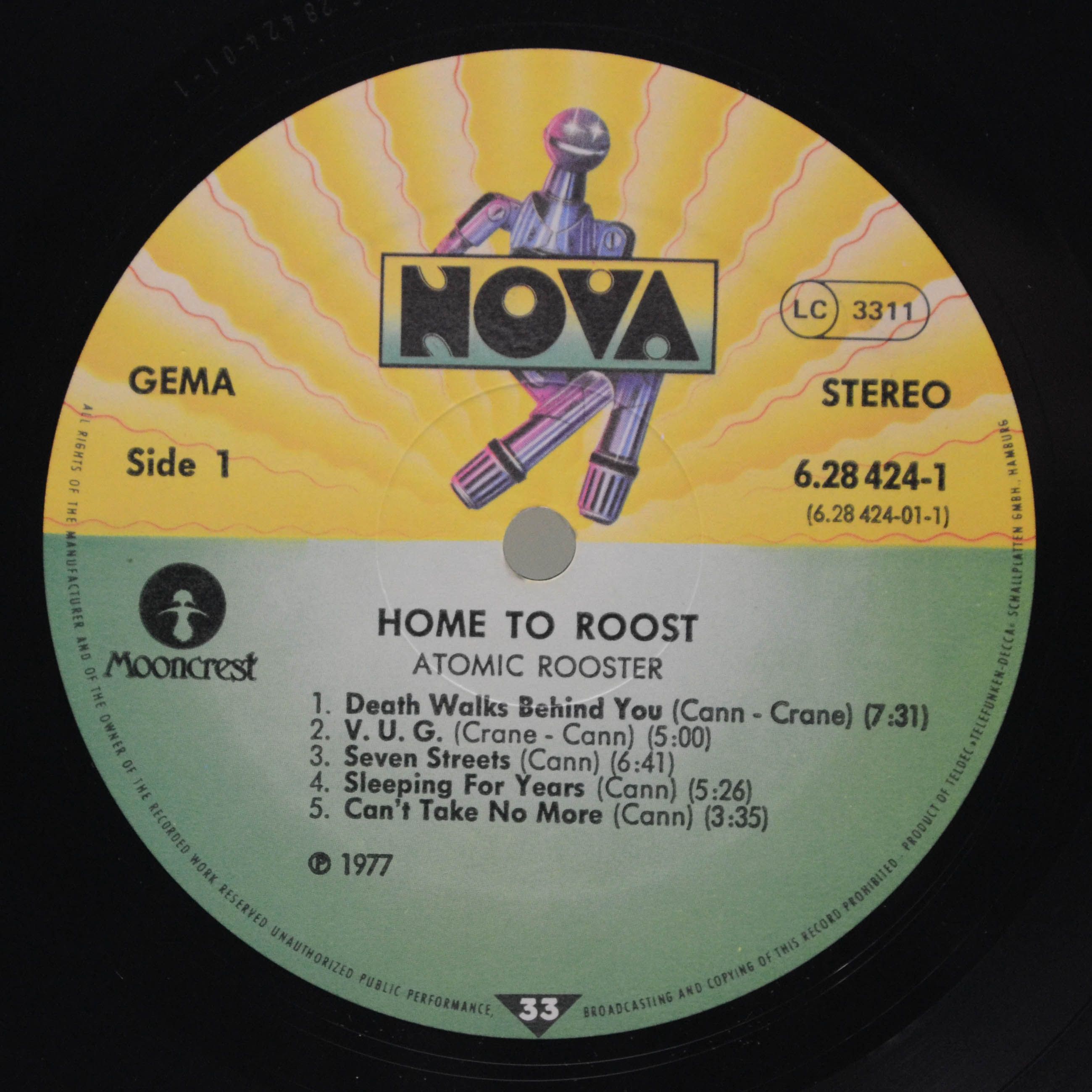 Atomic Rooster — Home To Roost (2LP), 1977