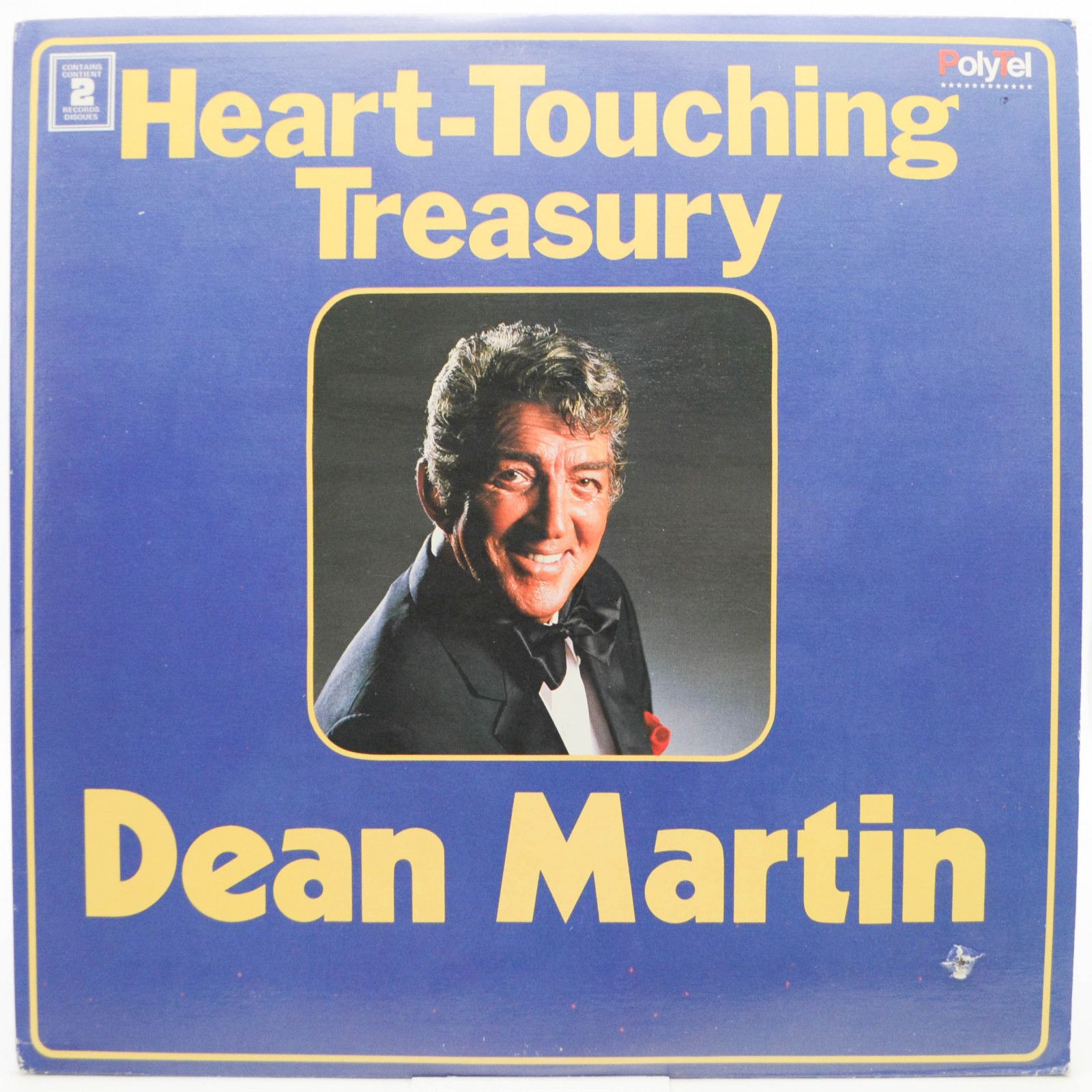Dean Martin — Heart-Touching Treasury (2LP), 1986