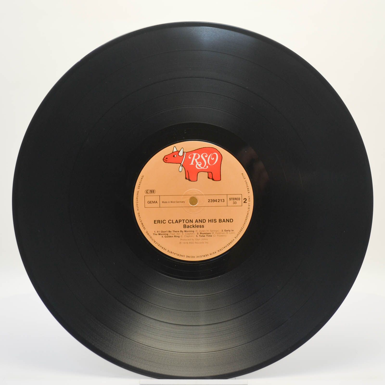 Eric Clapton — Backless, 1978