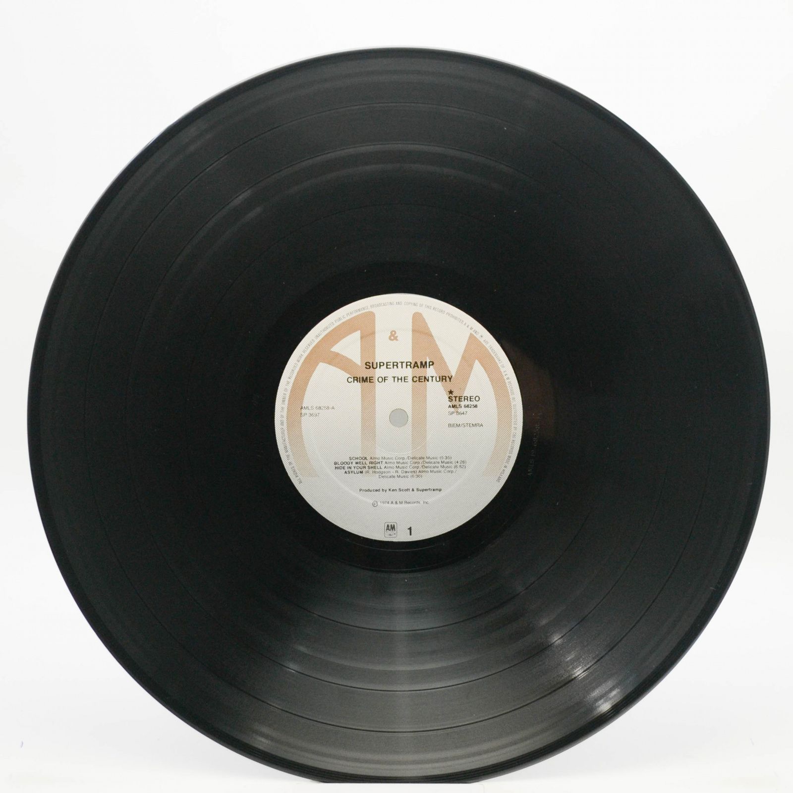 Supertramp — Crime Of The Century, 1974