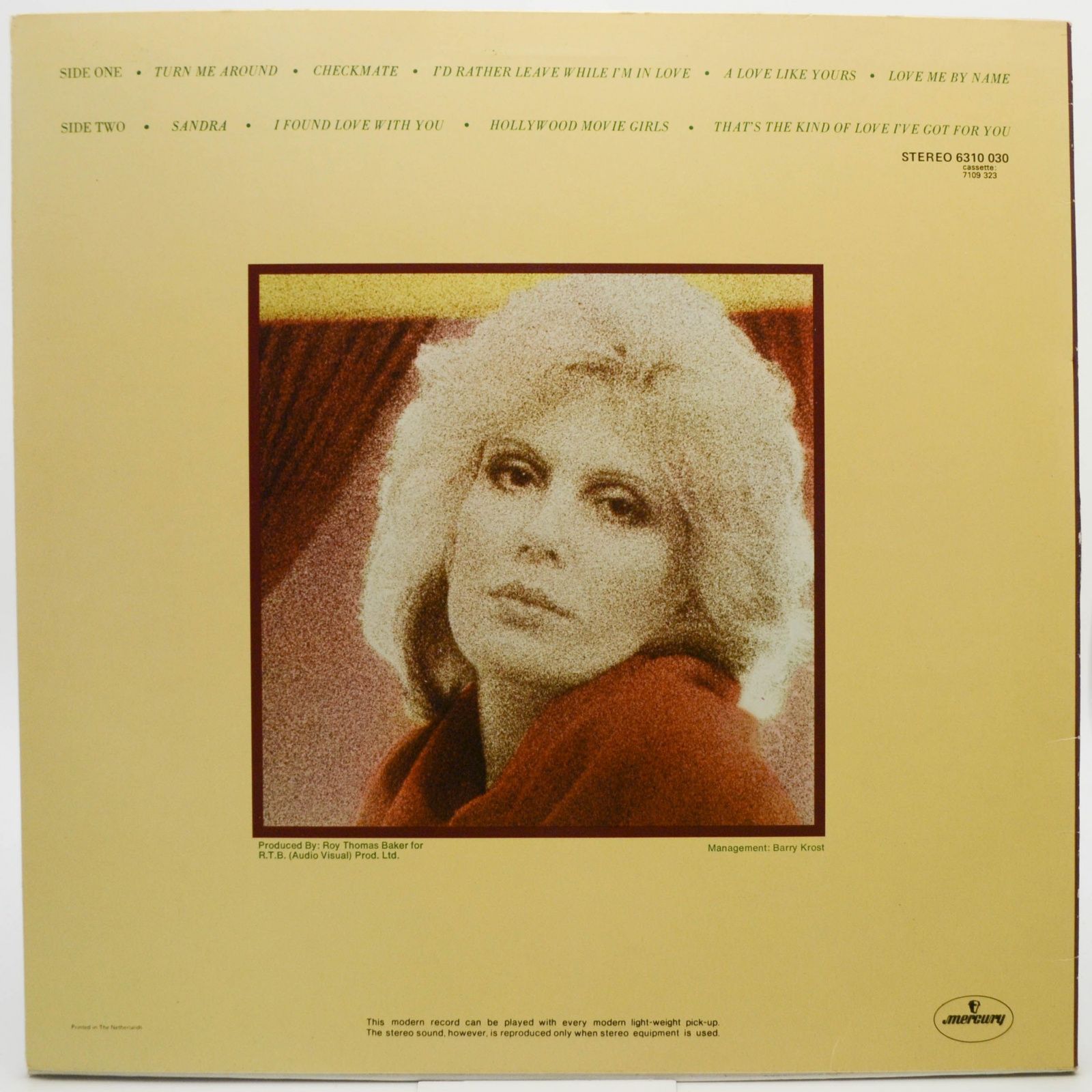 Dusty Springfield — It Begins Again..., 1978