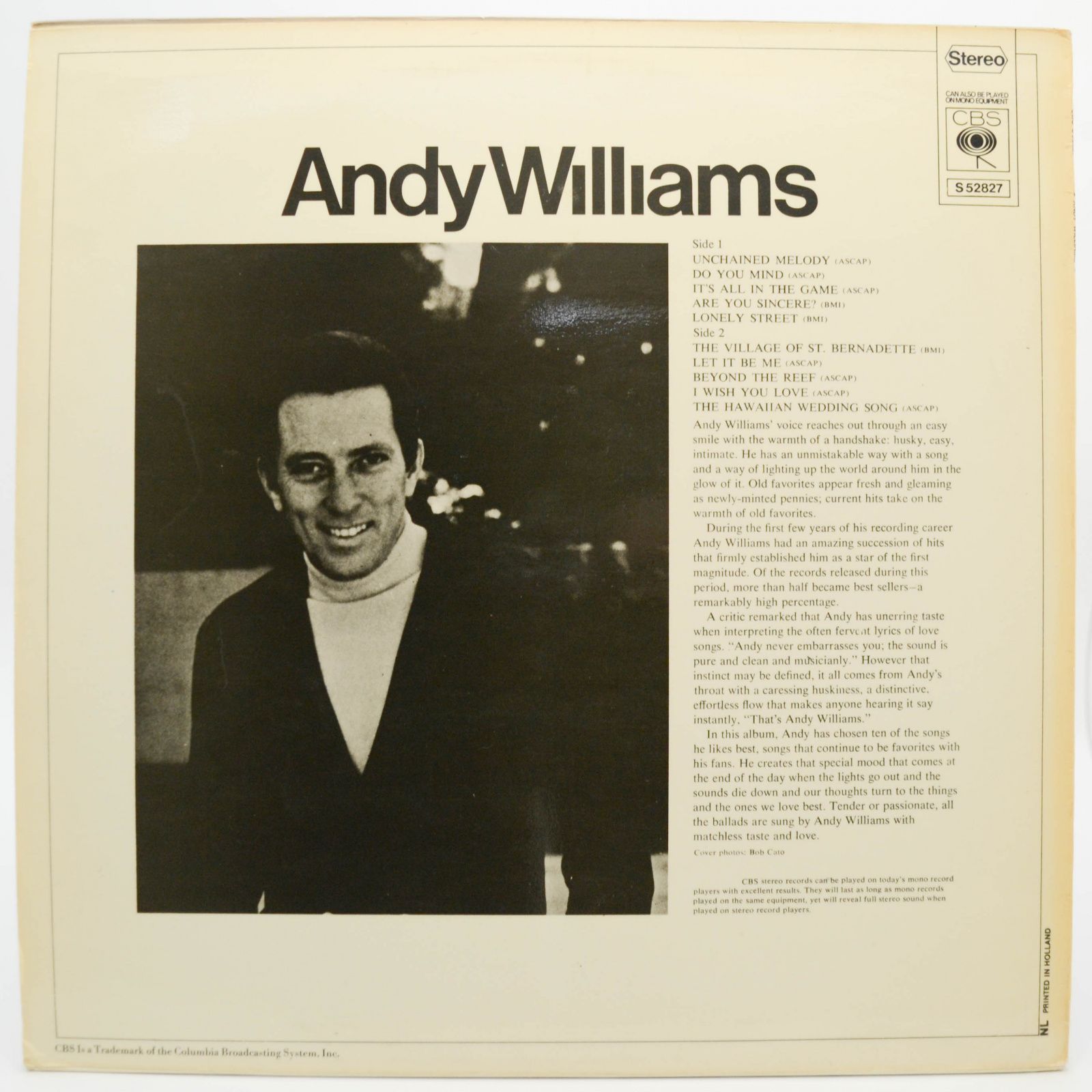 Andy Williams — Andy Williams, 1970