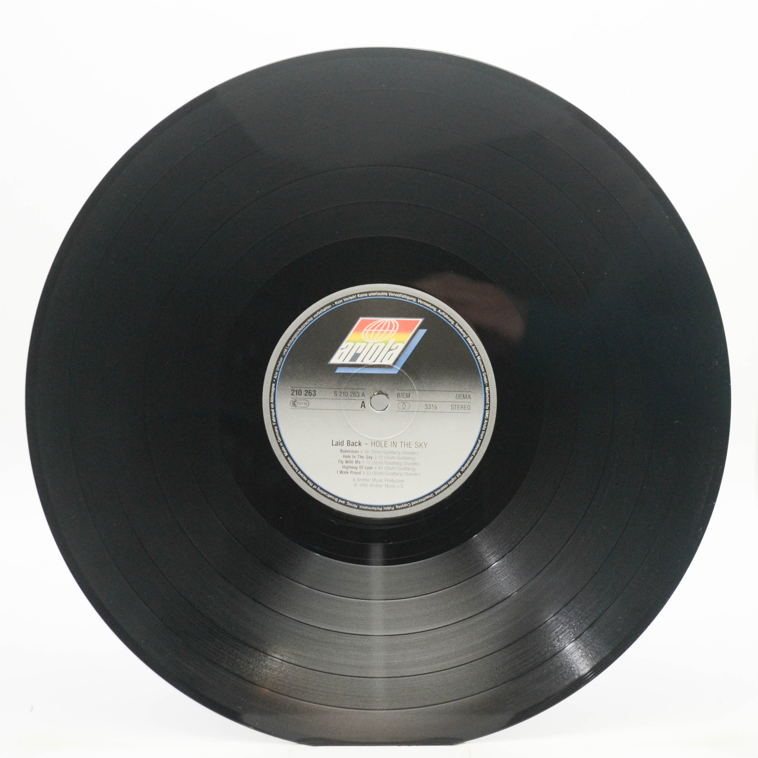 Laid Back — Hole In The Sky, 1990