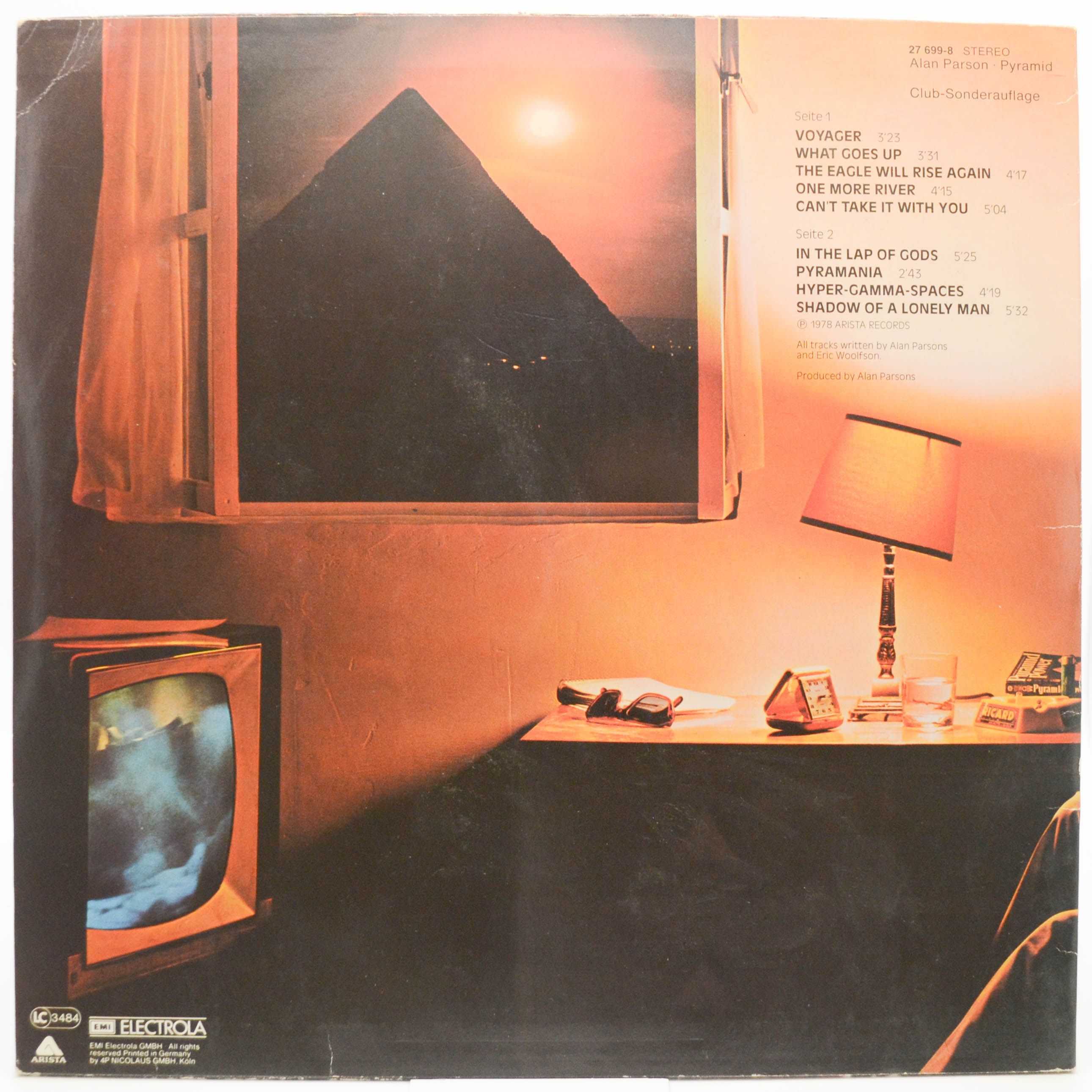The Alan Parsons Project — Pyramid, 1978