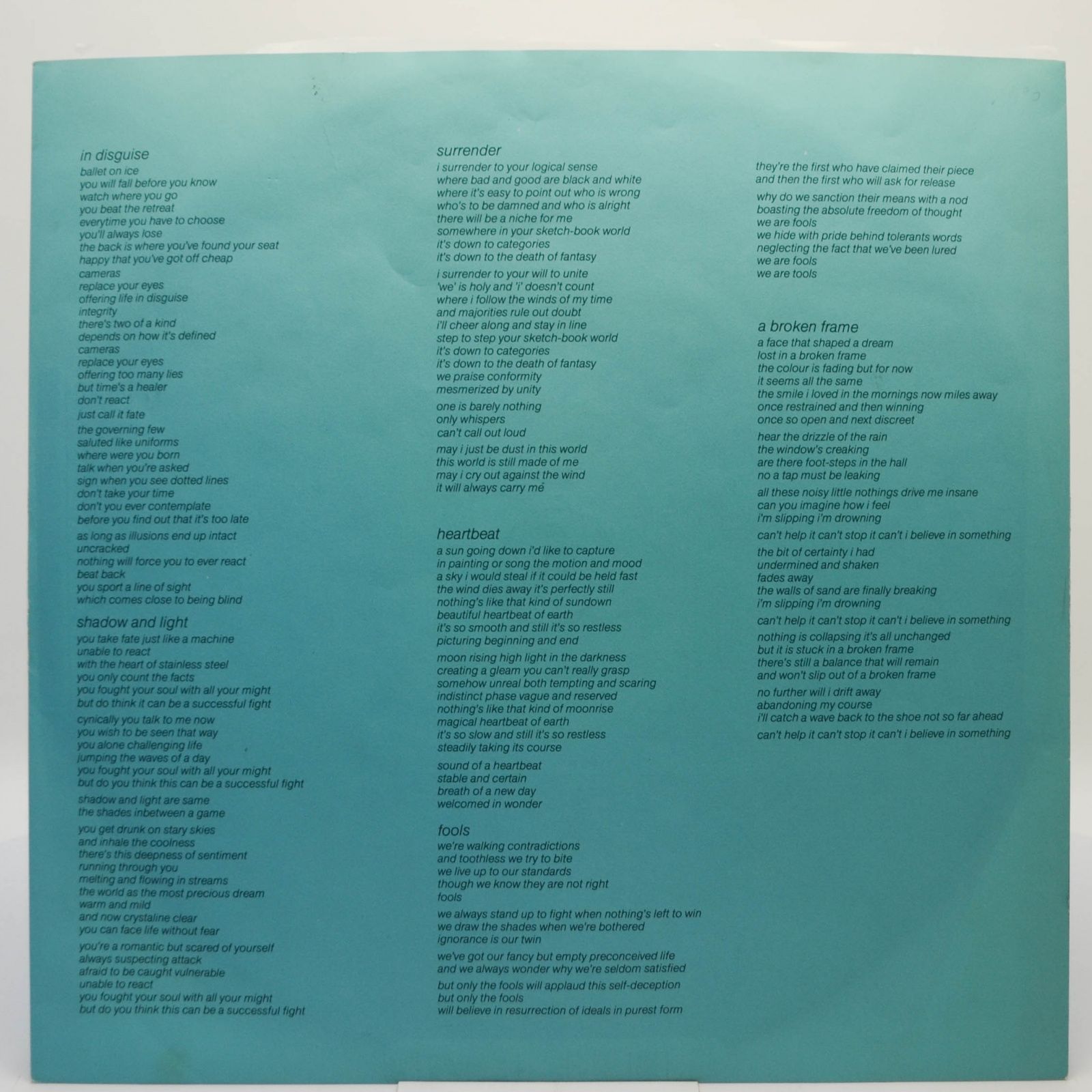 Eloy — Performance, 1983