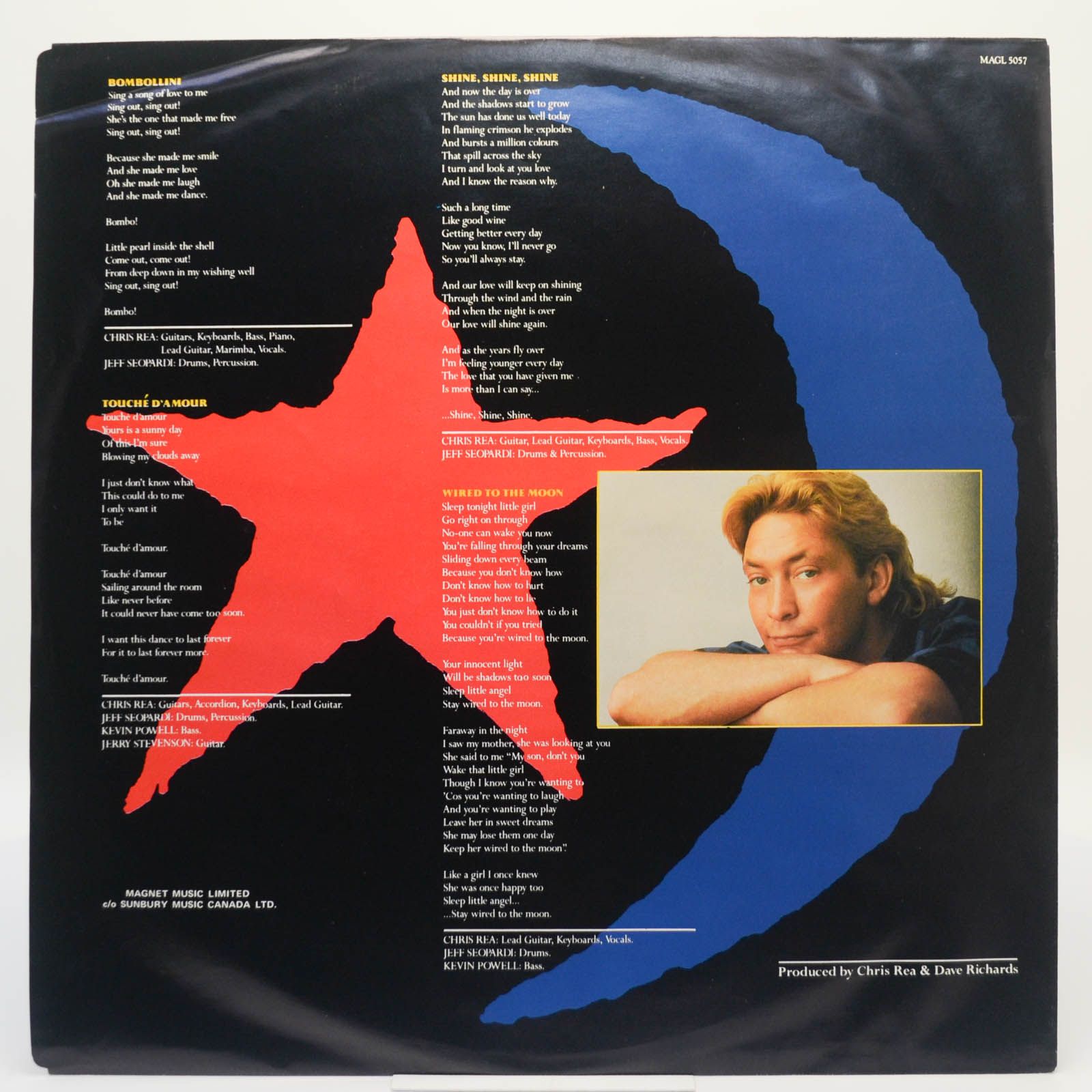 Chris Rea — Wired To The Moon, 1984