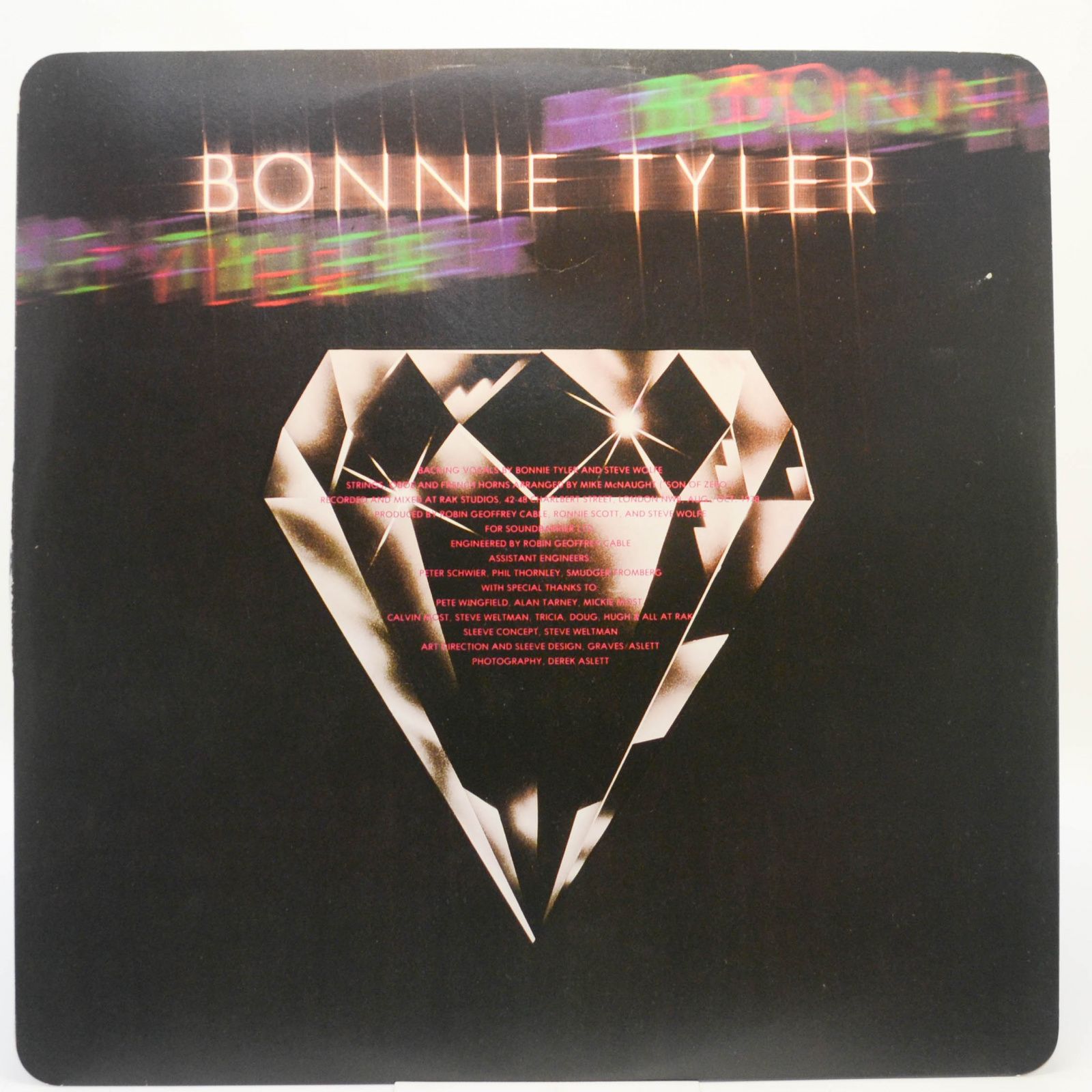 Bonnie Tyler — Diamond Cut (1-st, UK), 1979