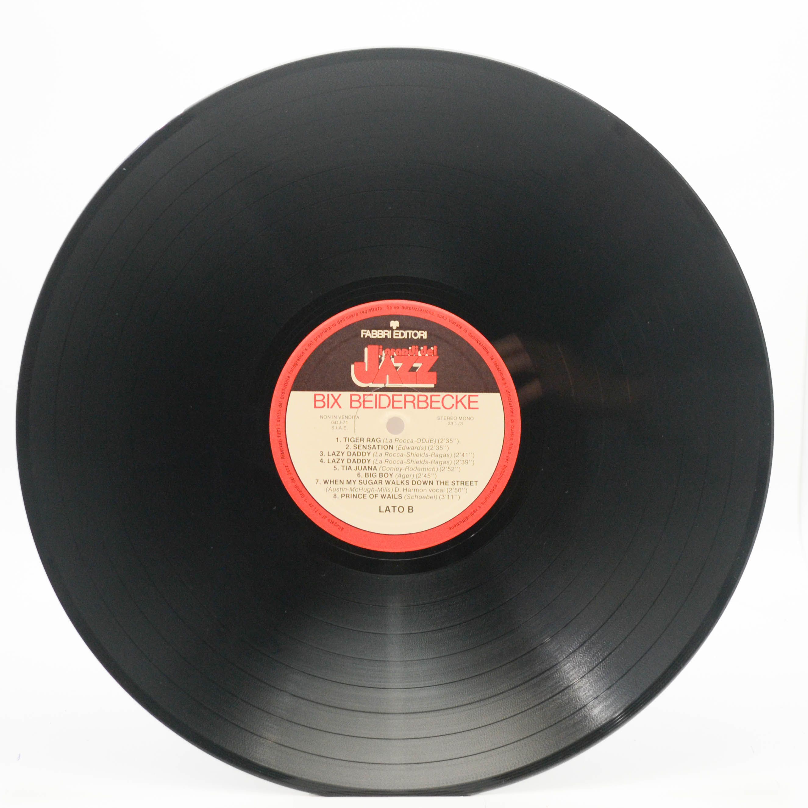 Bix Beiderbecke — Bix Beiderbecke (booklet), 1982