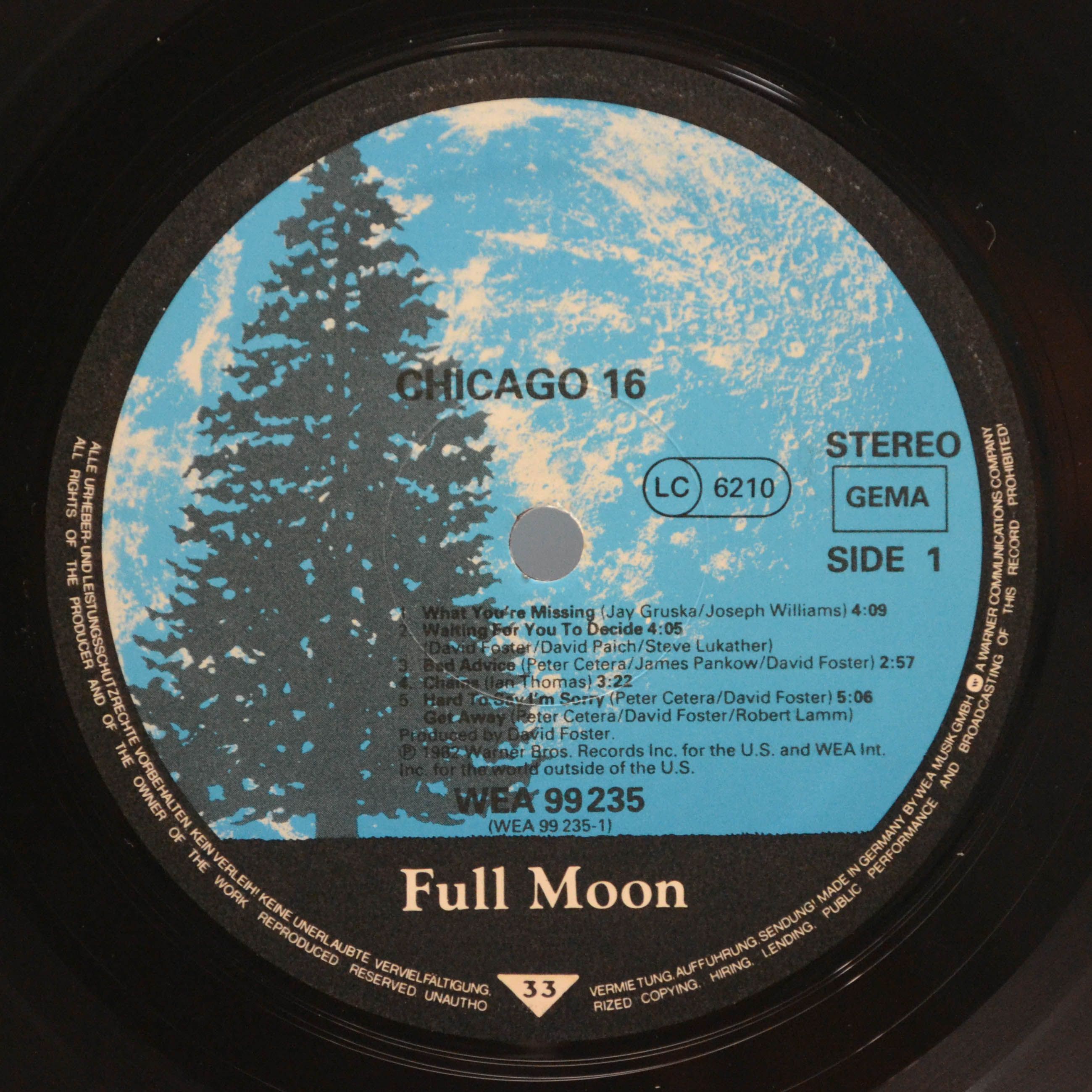 Chicago — Chicago 16, 1982