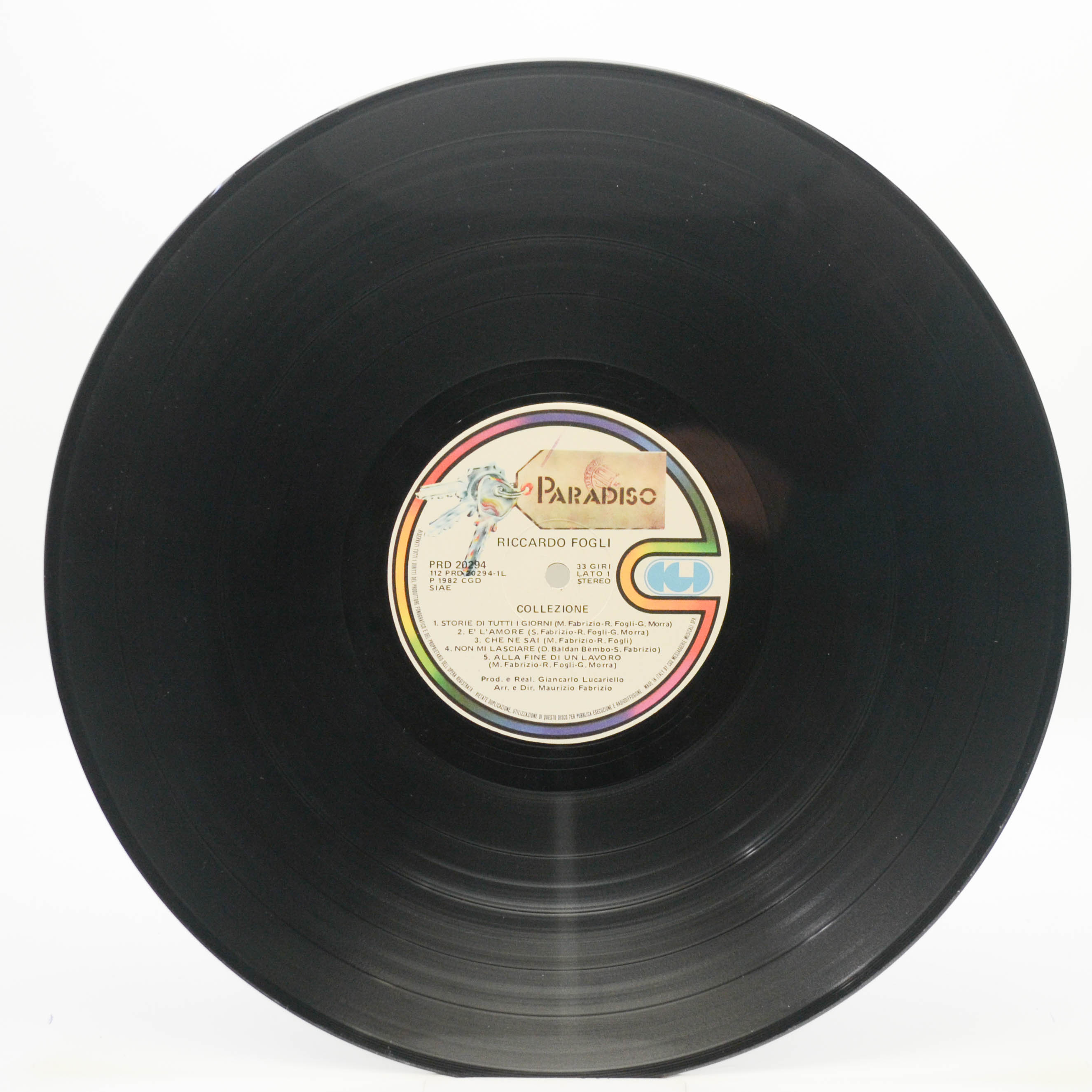 Riccardo Fogli — Collezione (1-st, Italy), 1982