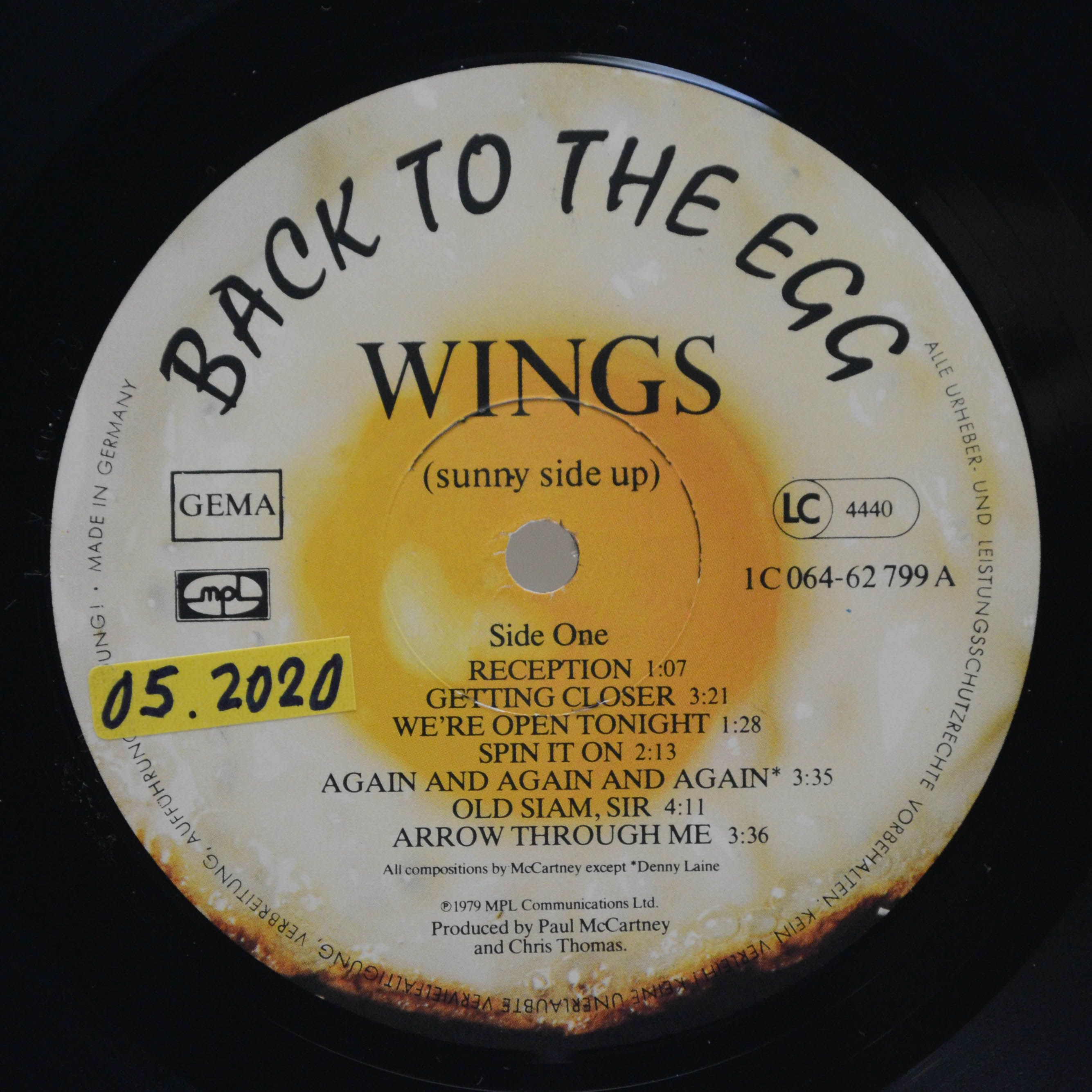Wings — Back To The Egg, 1979