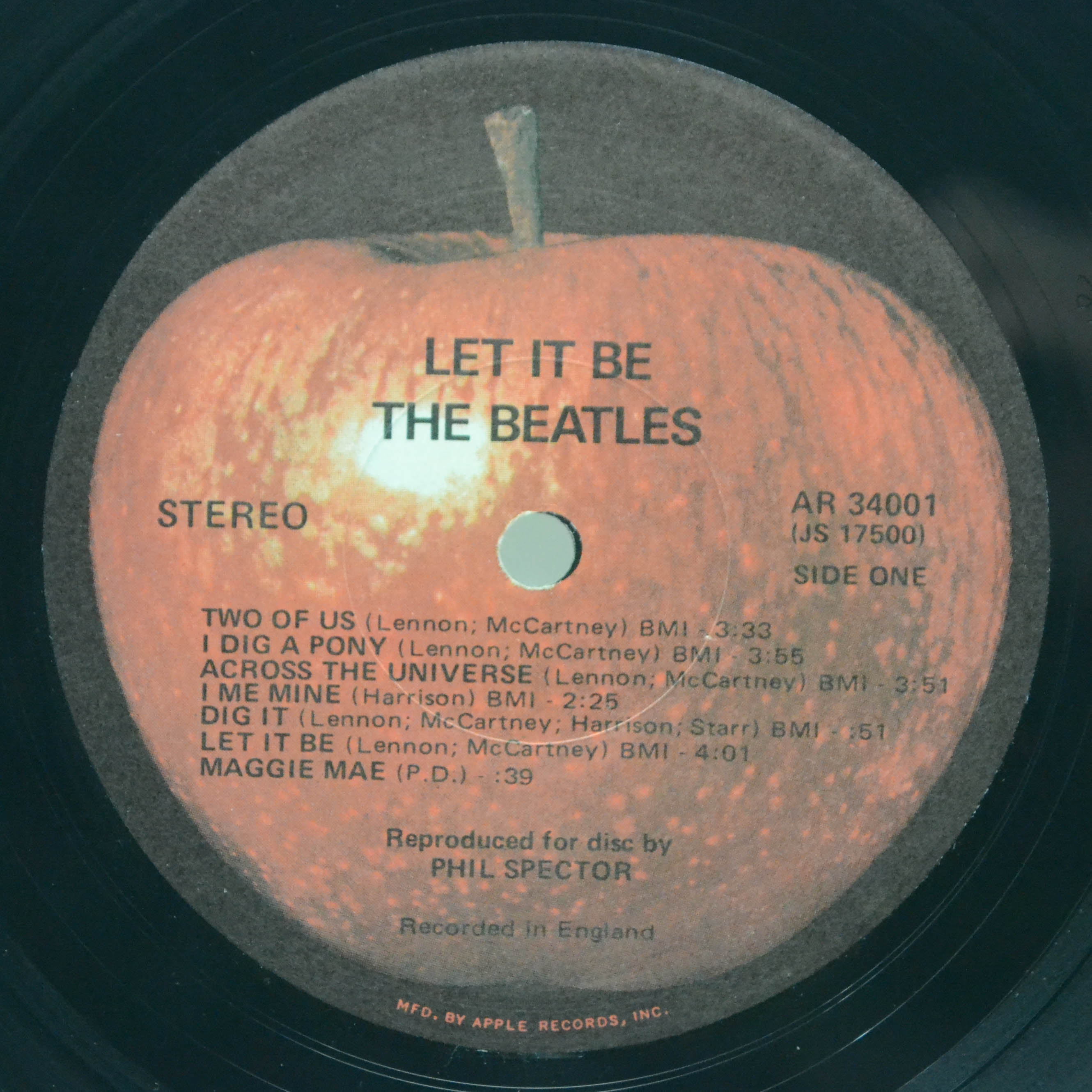Beatles — Let It Be (USA), 1970