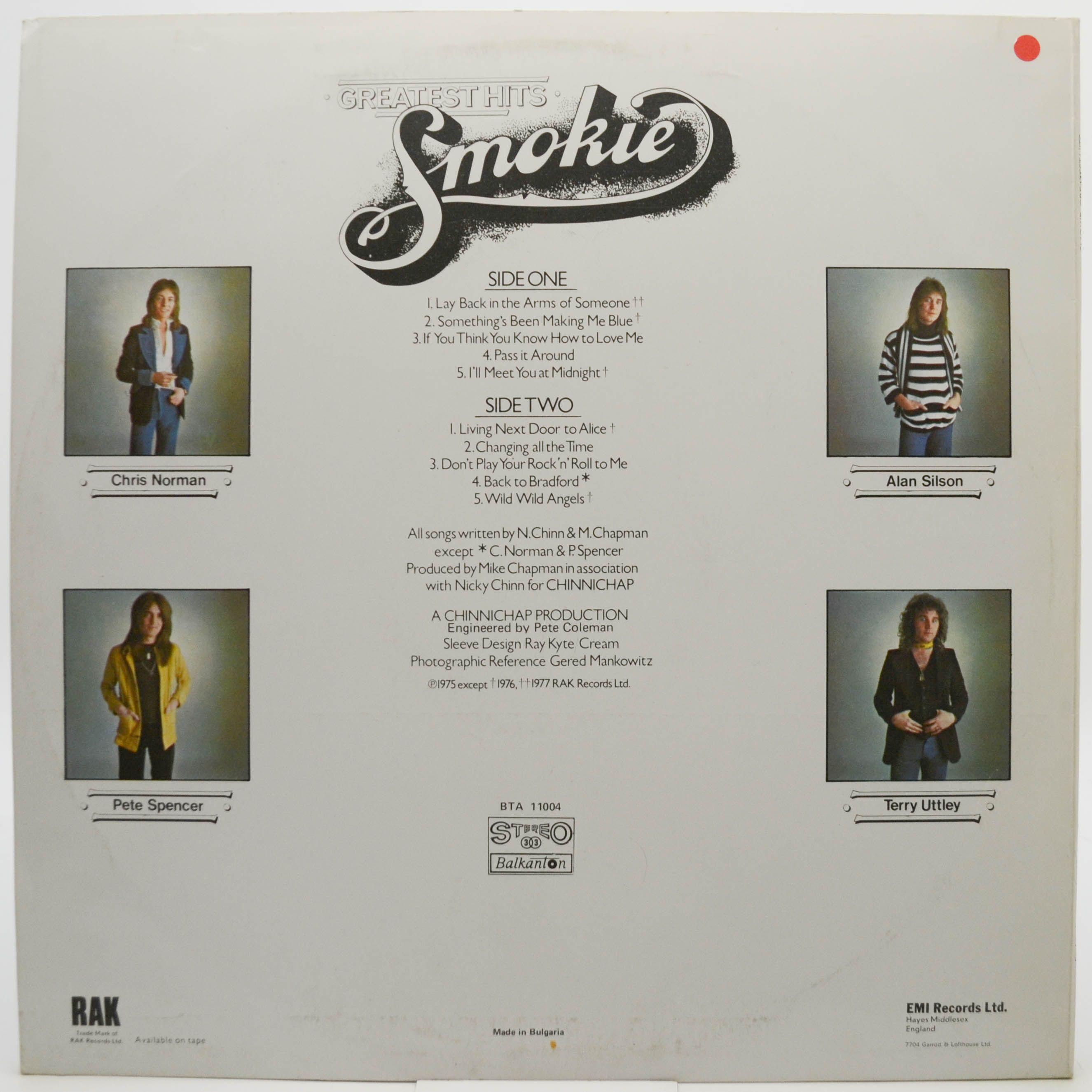 Smokie — Greatest Hits, 1983