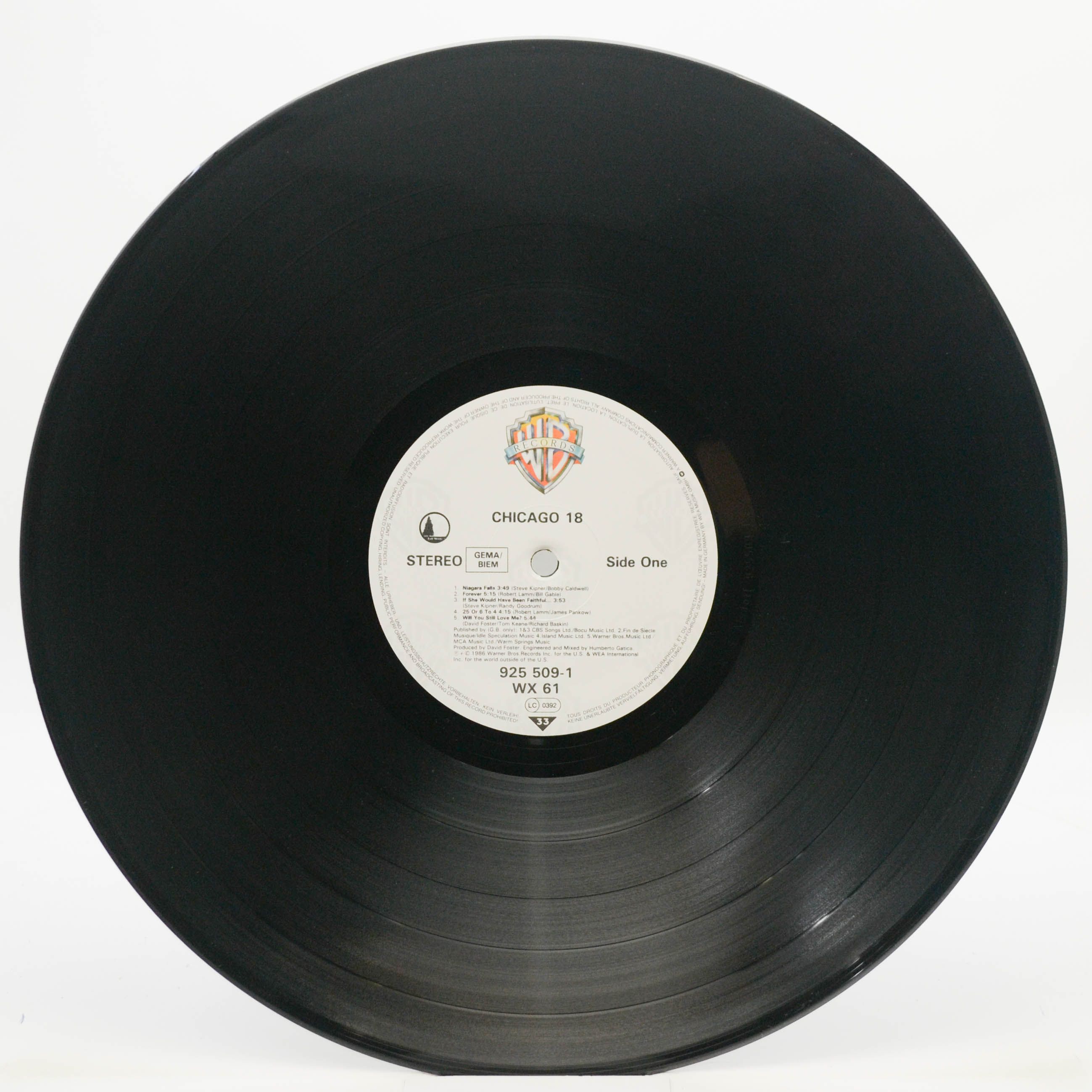 Chicago — Chicago 18, 1986