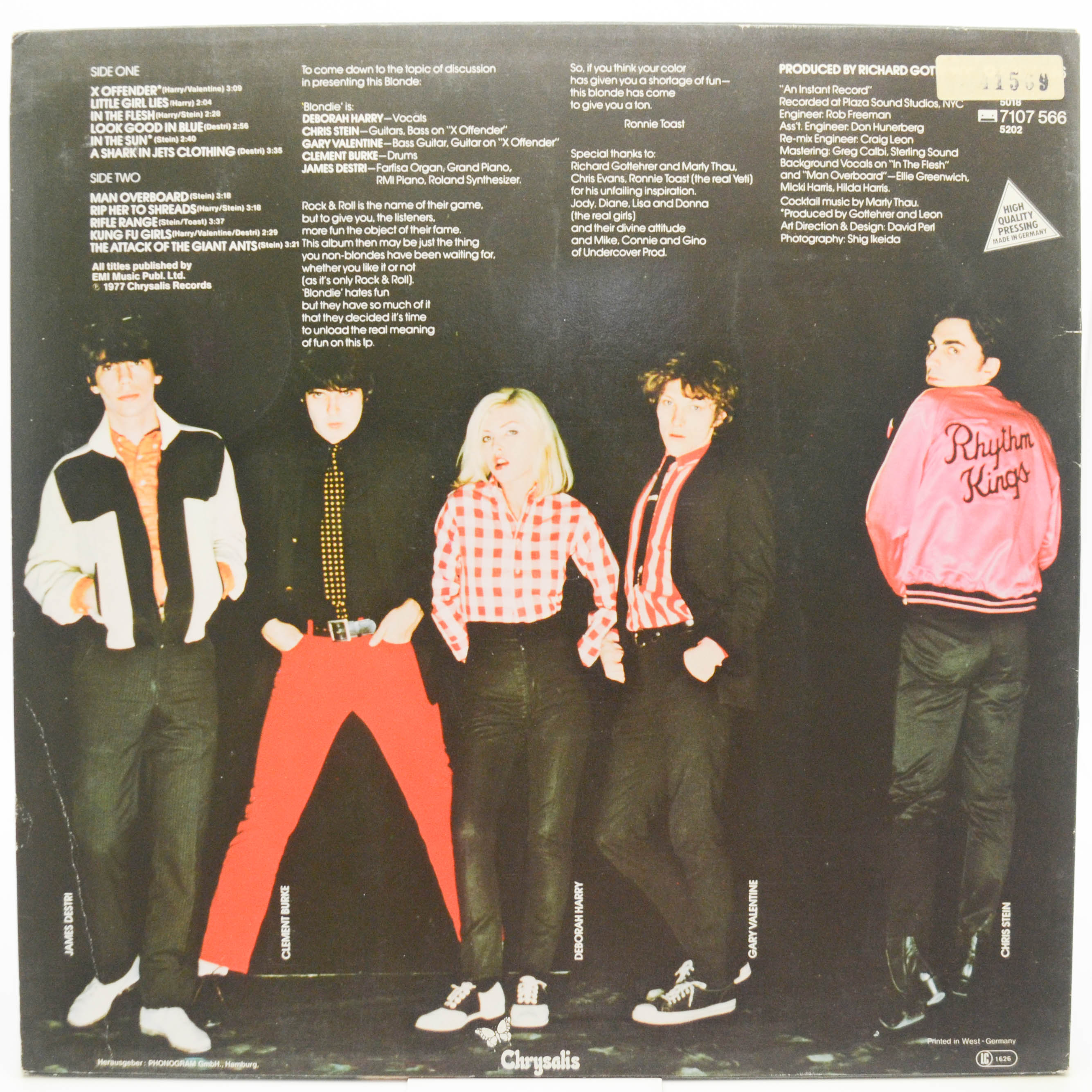 Blondie — Blondie, 1977