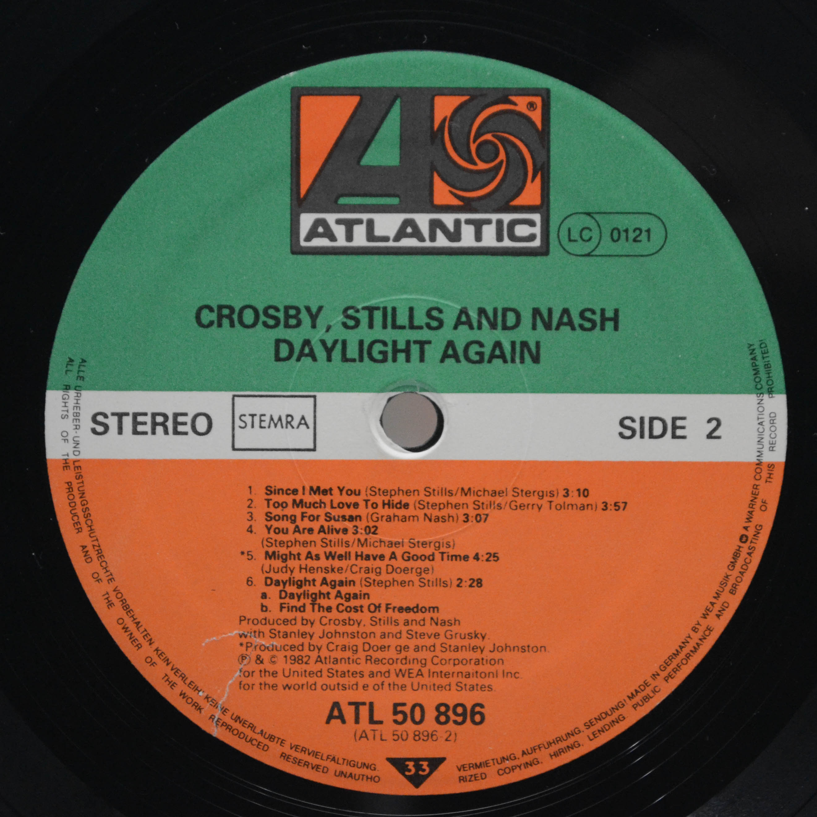 Crosby, Stills & Nash — Daylight Again, 1982