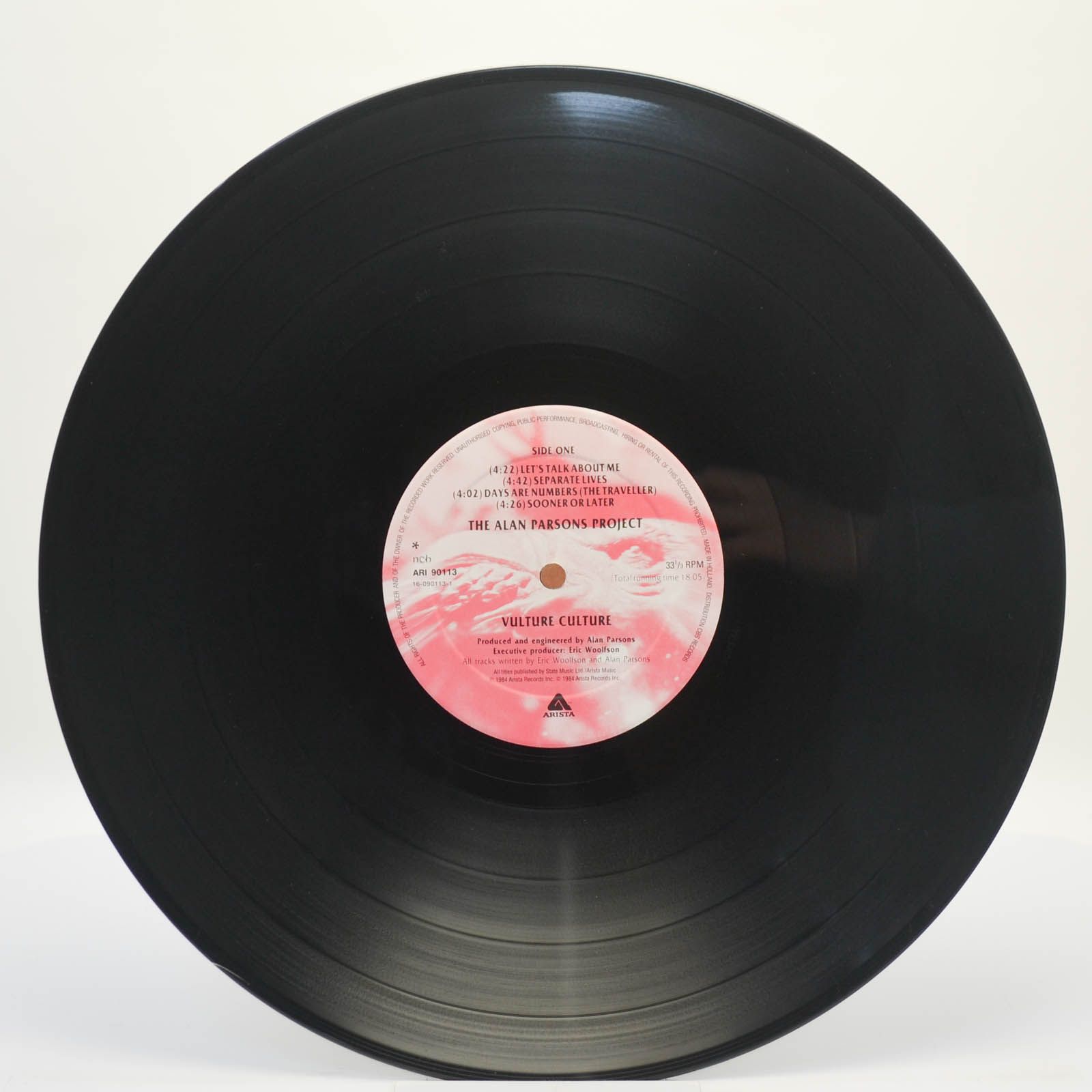 Alan Parsons Project — Vulture Culture, 1985