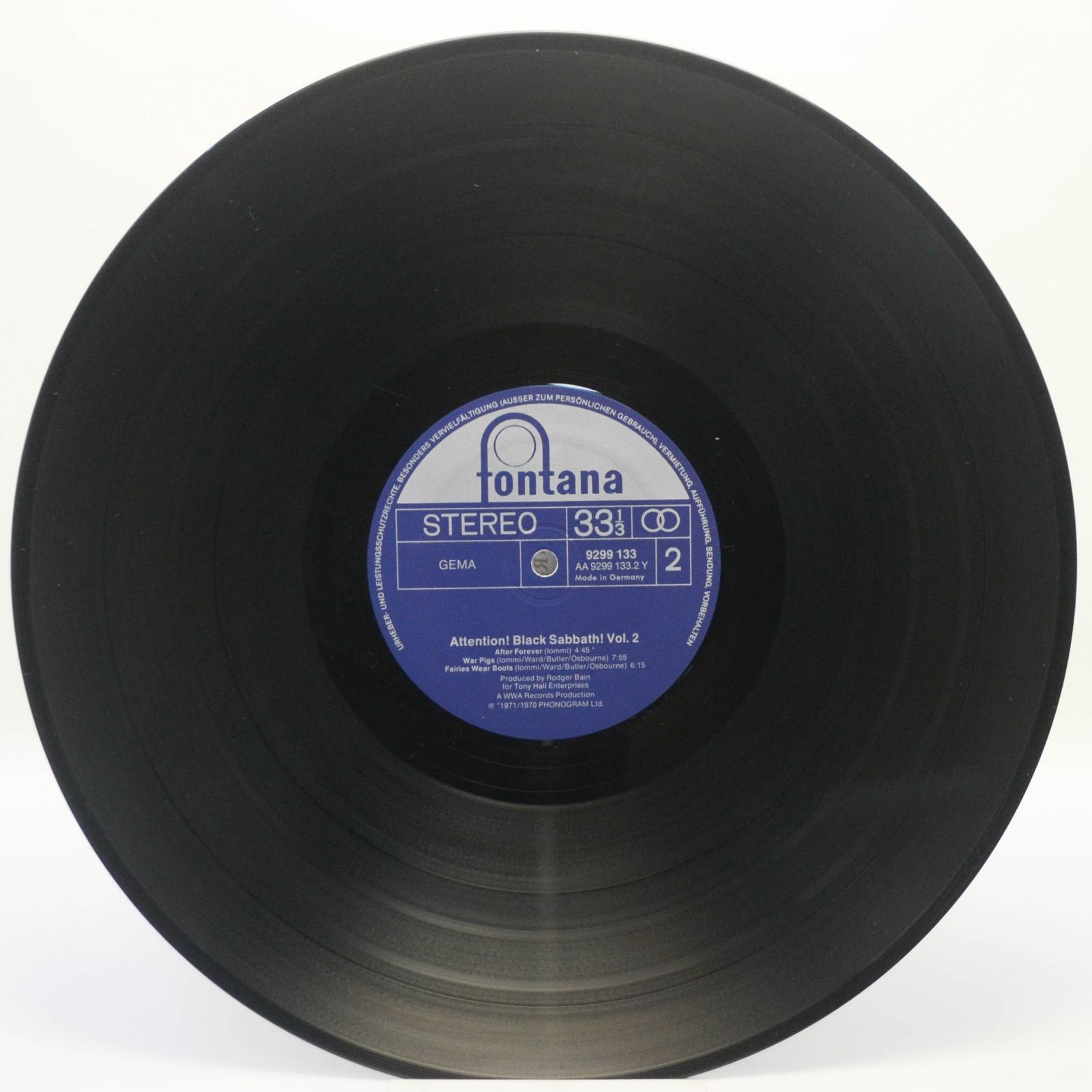 Black Sabbath — Attention! Black Sabbath Vol. 2, 1974