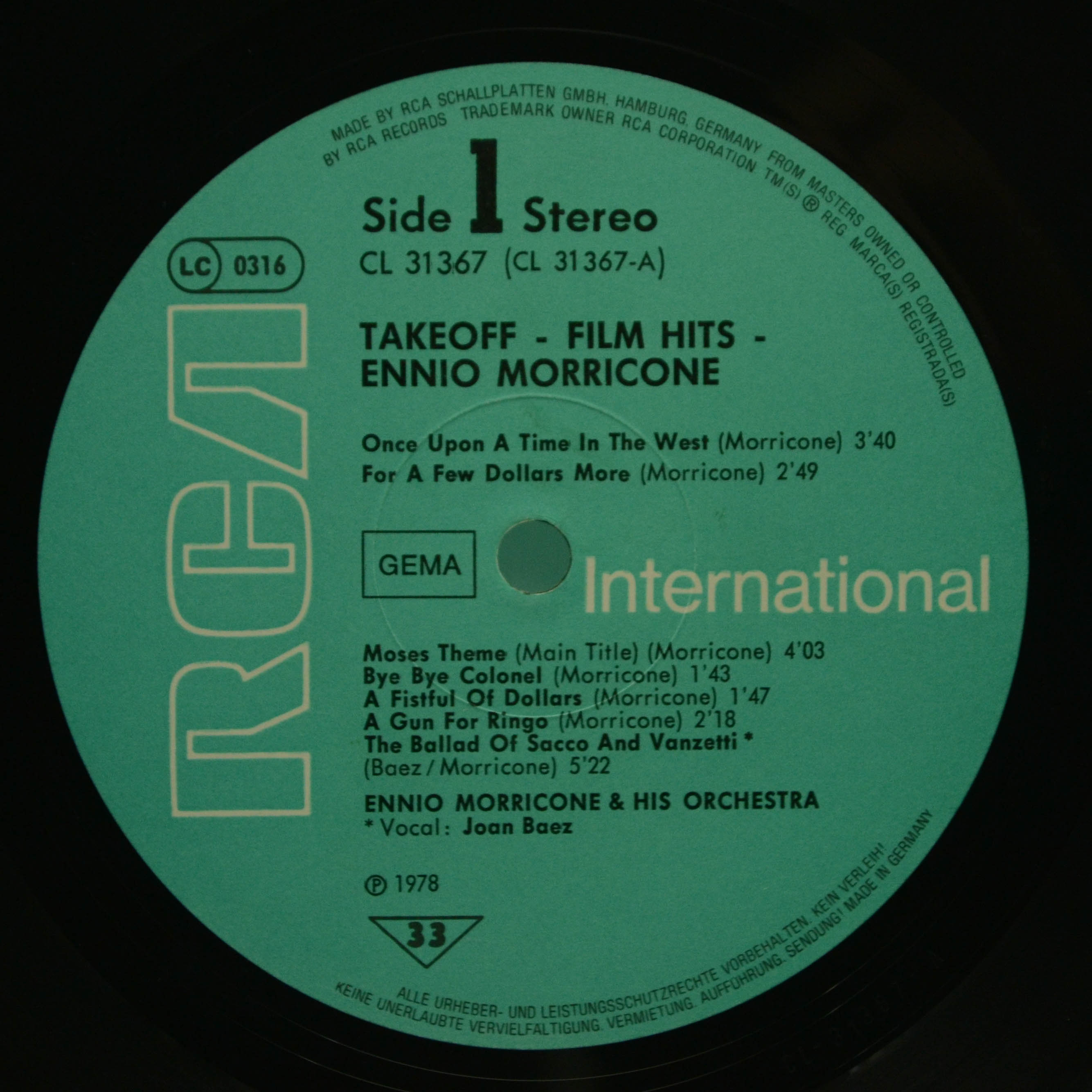 Ennio Morricone — Film Hits, 1978