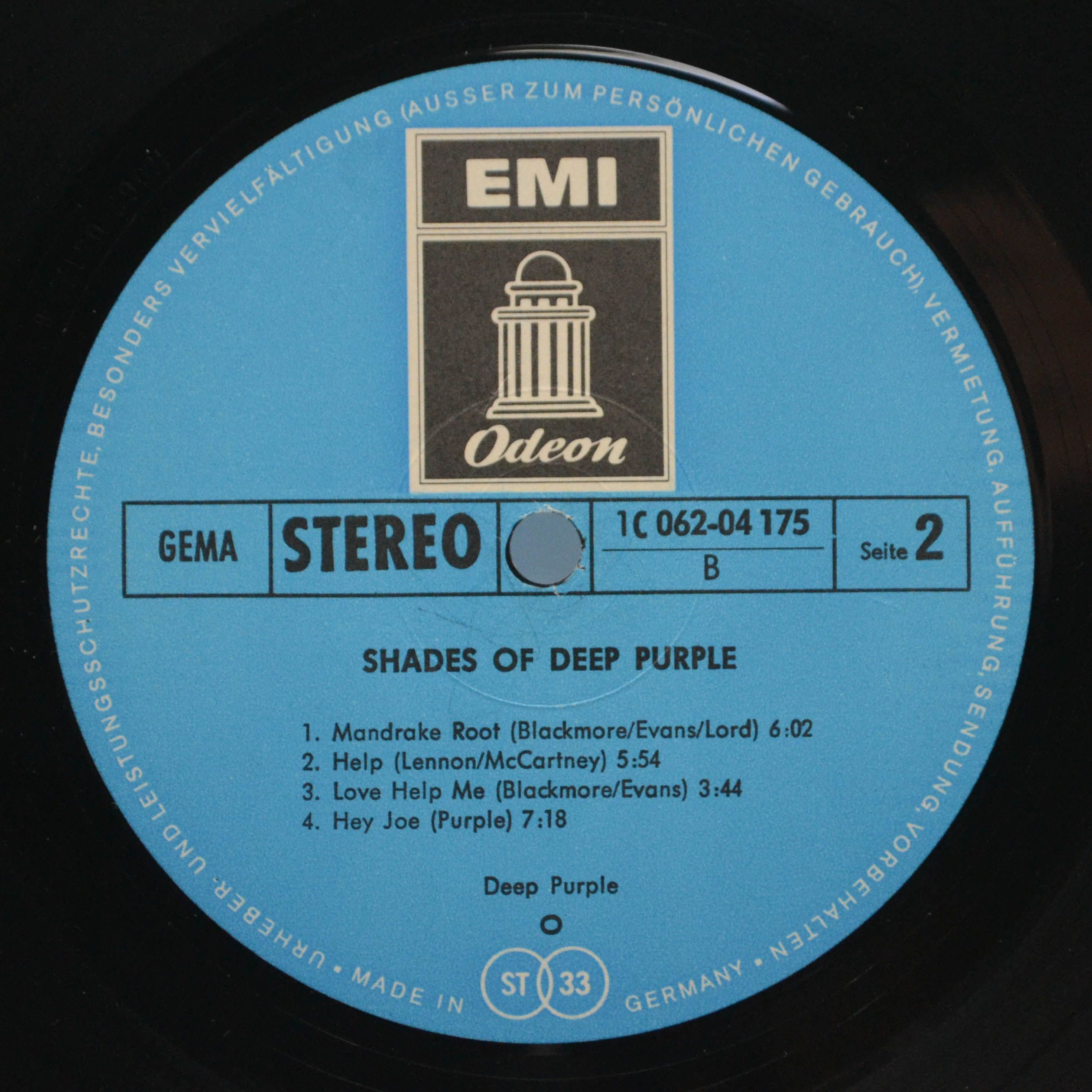 Deep Purple — Shades Of Deep Purple, 1968