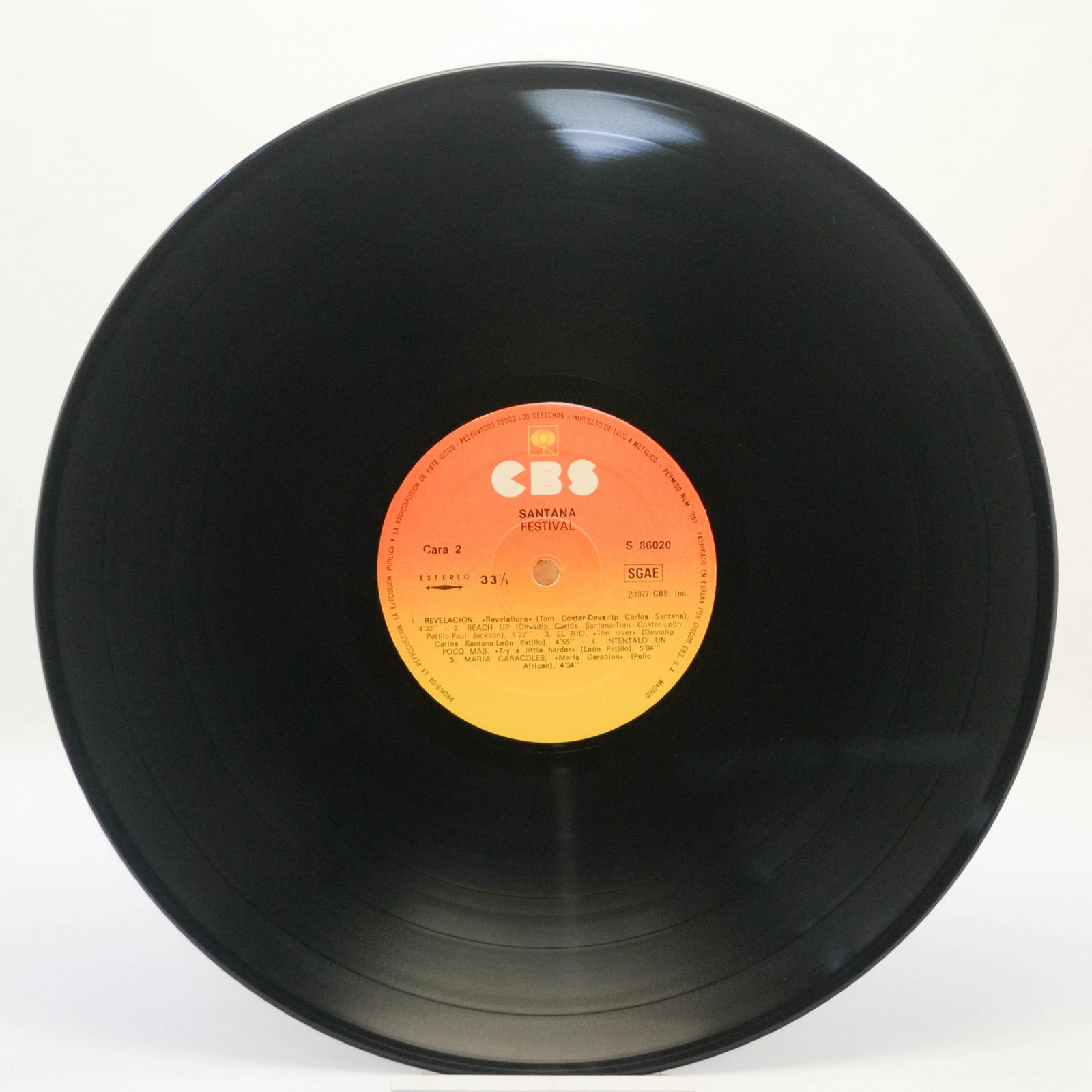 Santana — Festivál, 1976