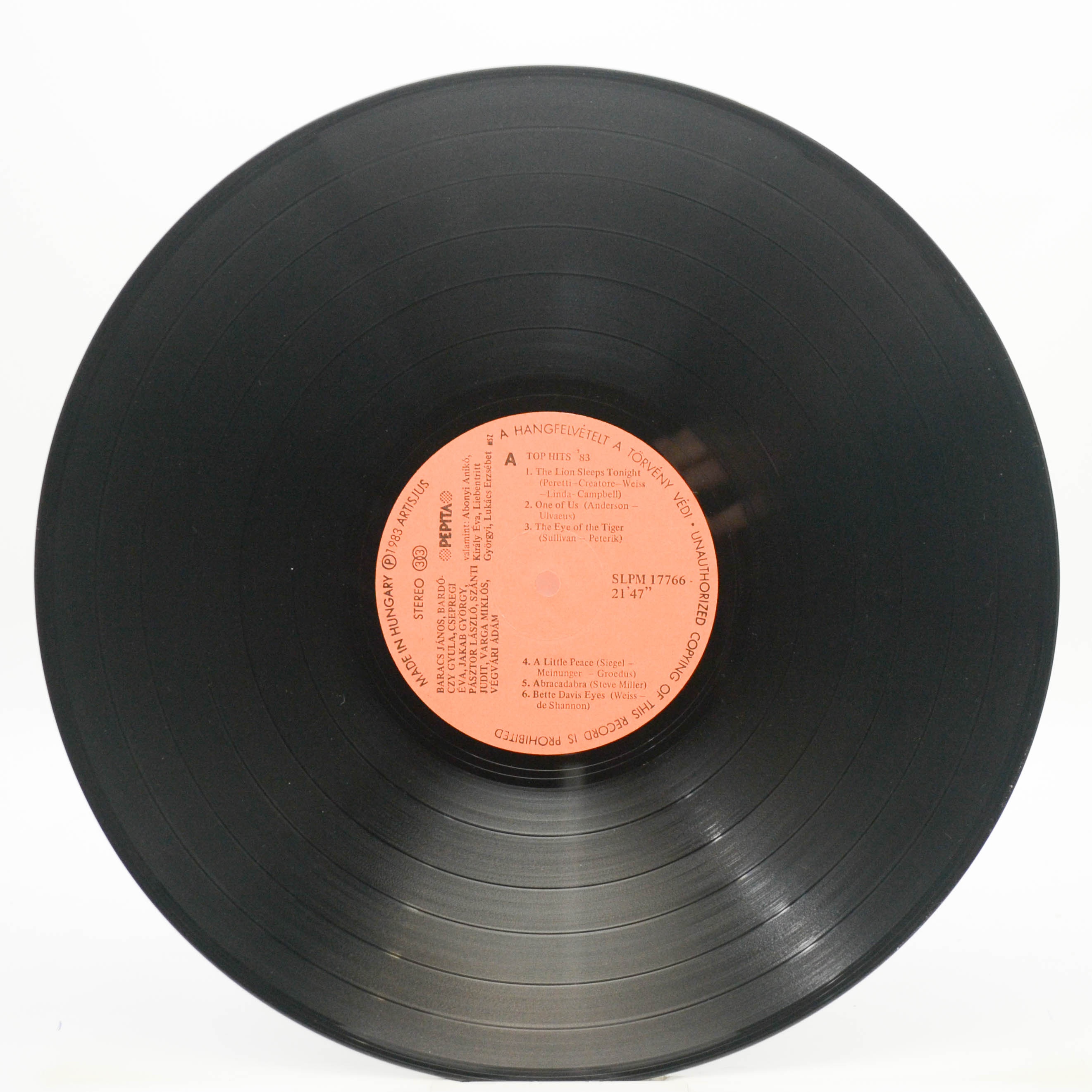 Various — Top Hits '83, 1983