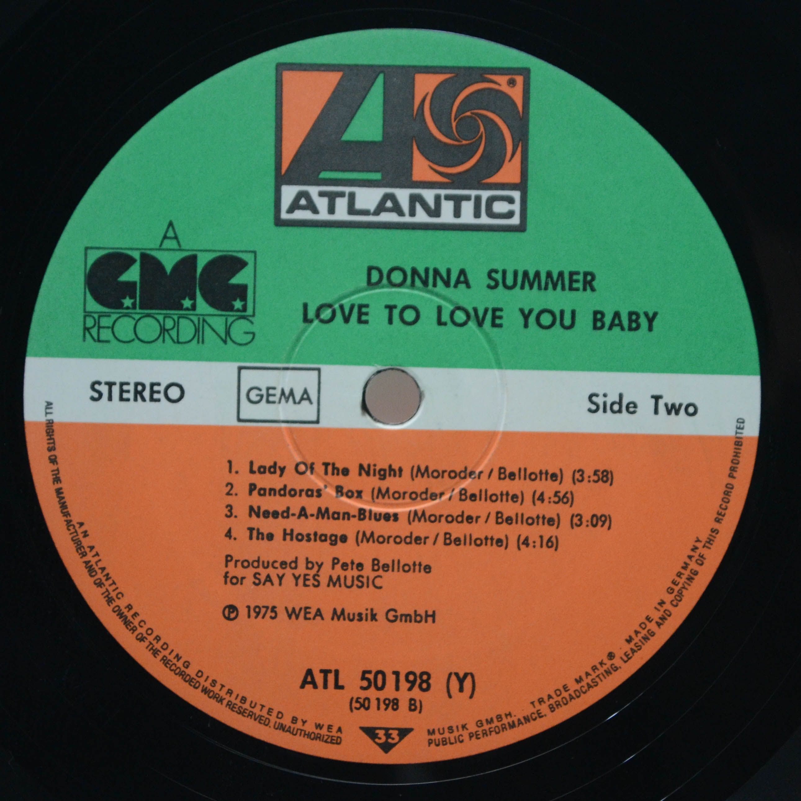 Donna Summer — Love To Love You Baby, 1975