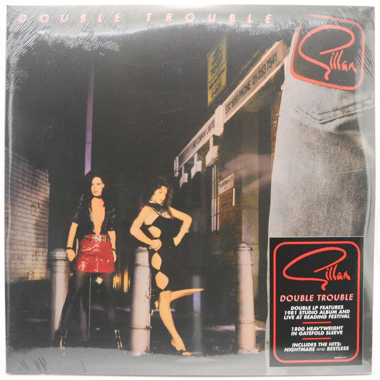 Gillan — Double Trouble (2LP, UK), 1981