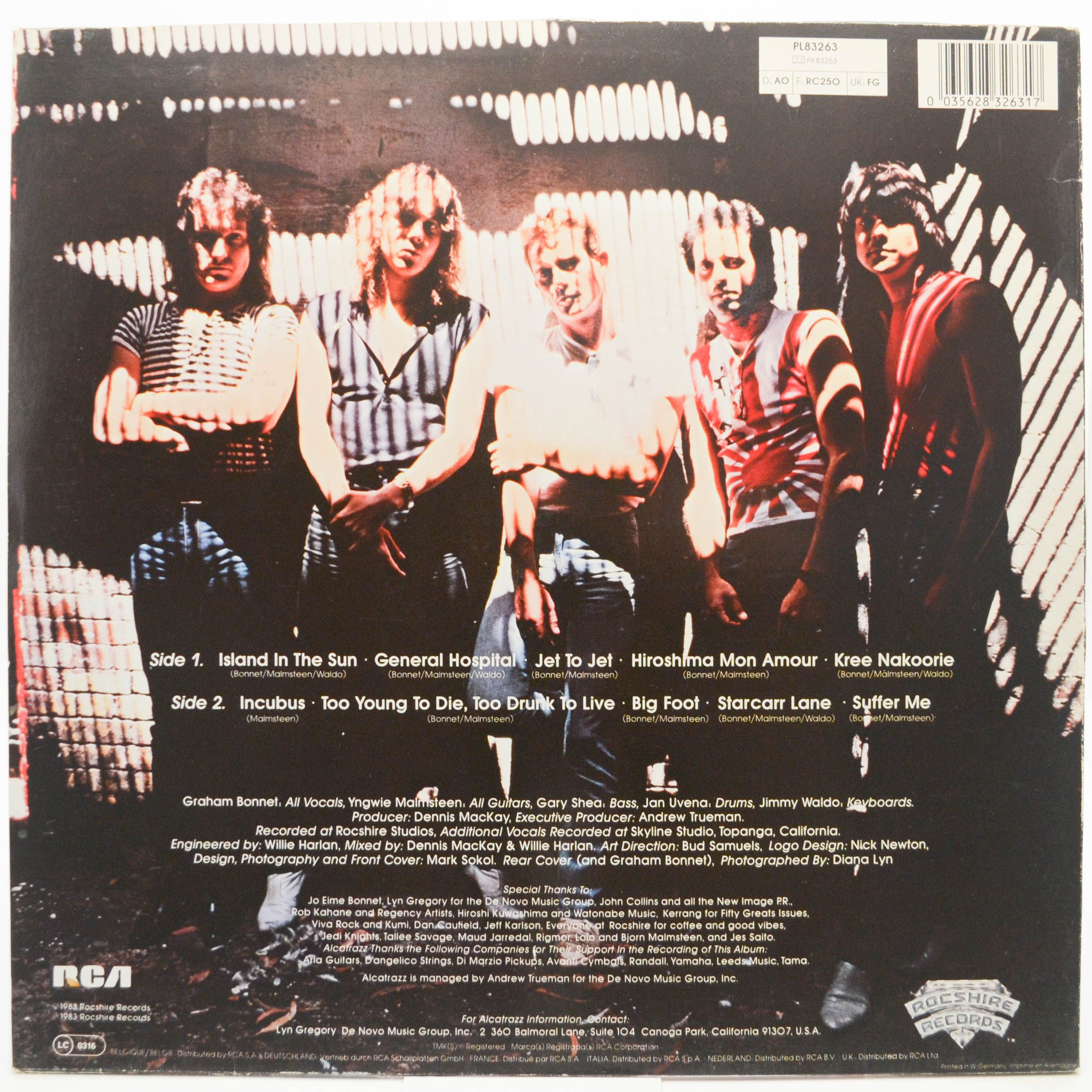 Alcatrazz — No Parole From Rock 'N' Roll, 1983