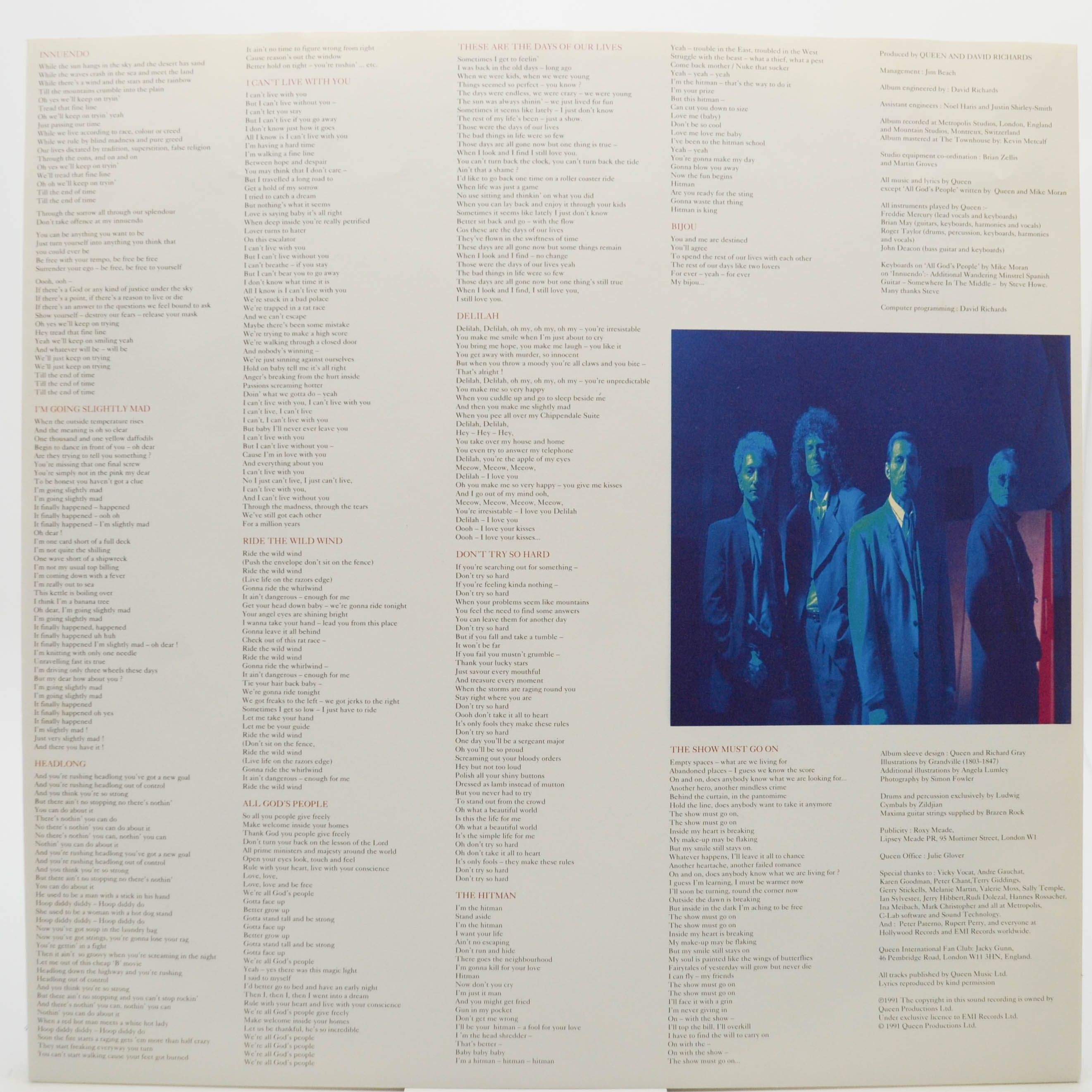 Queen — Innuendo, 1991