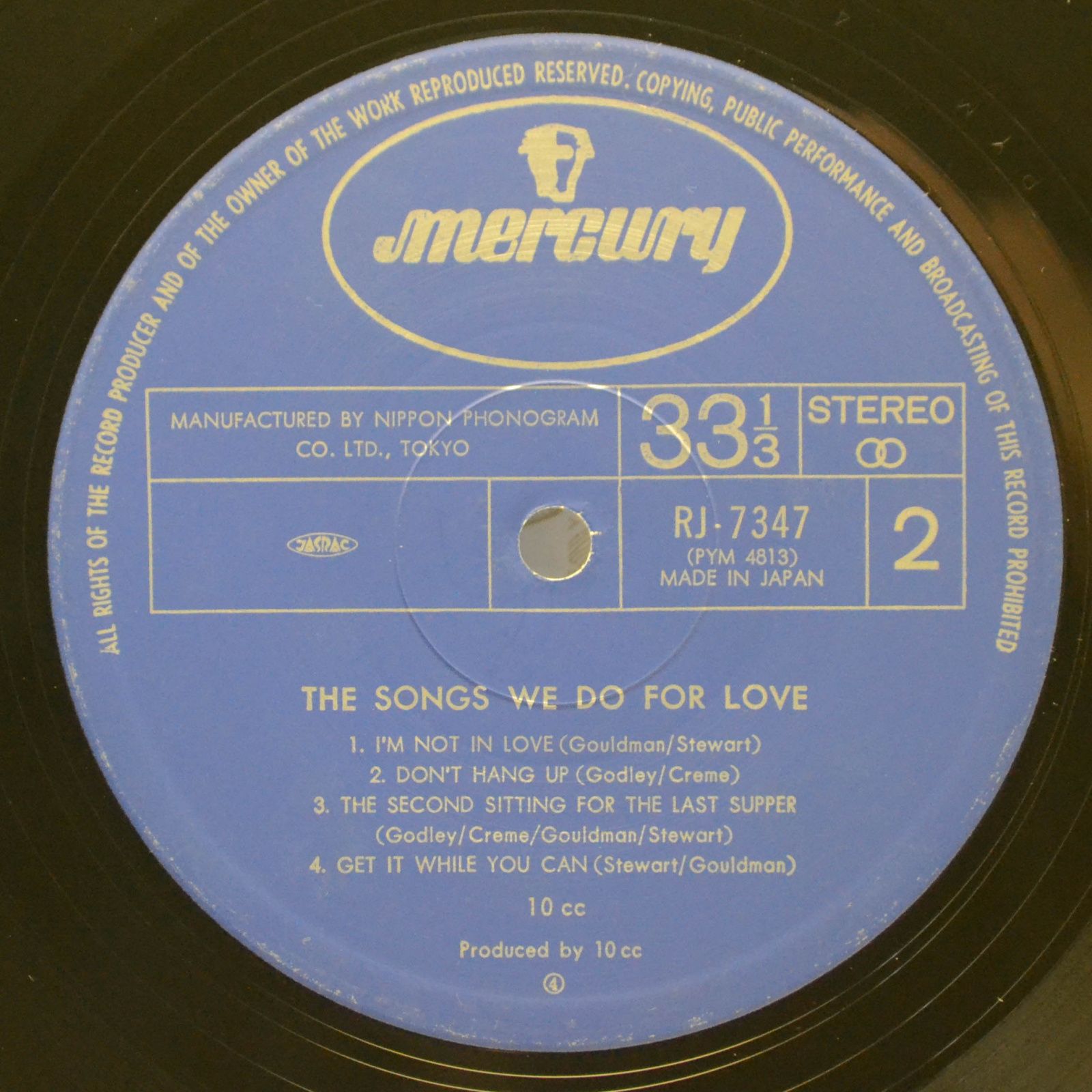 10cc — The Songs We Do For Love, 1978