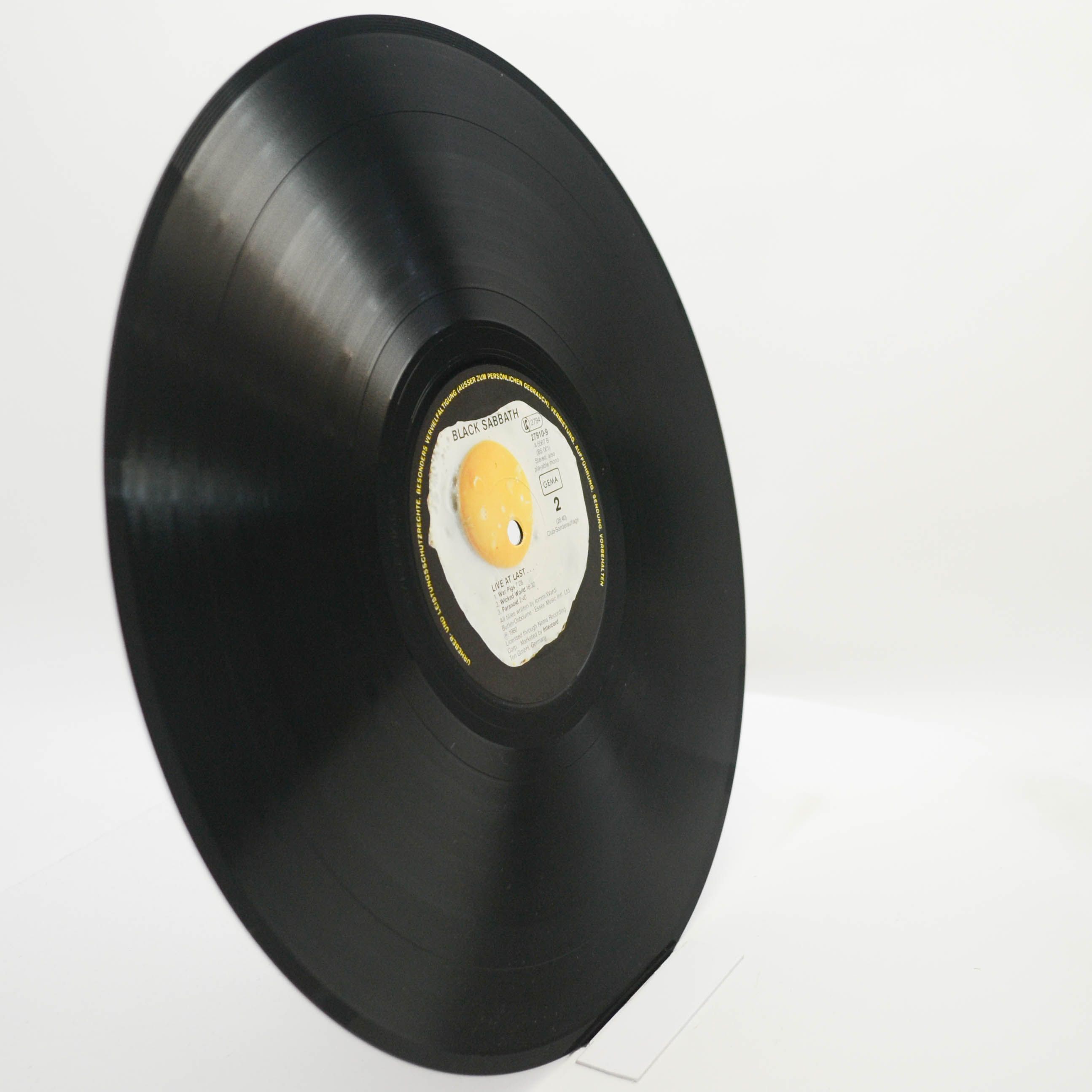 Black Sabbath — Live At Last, 1980