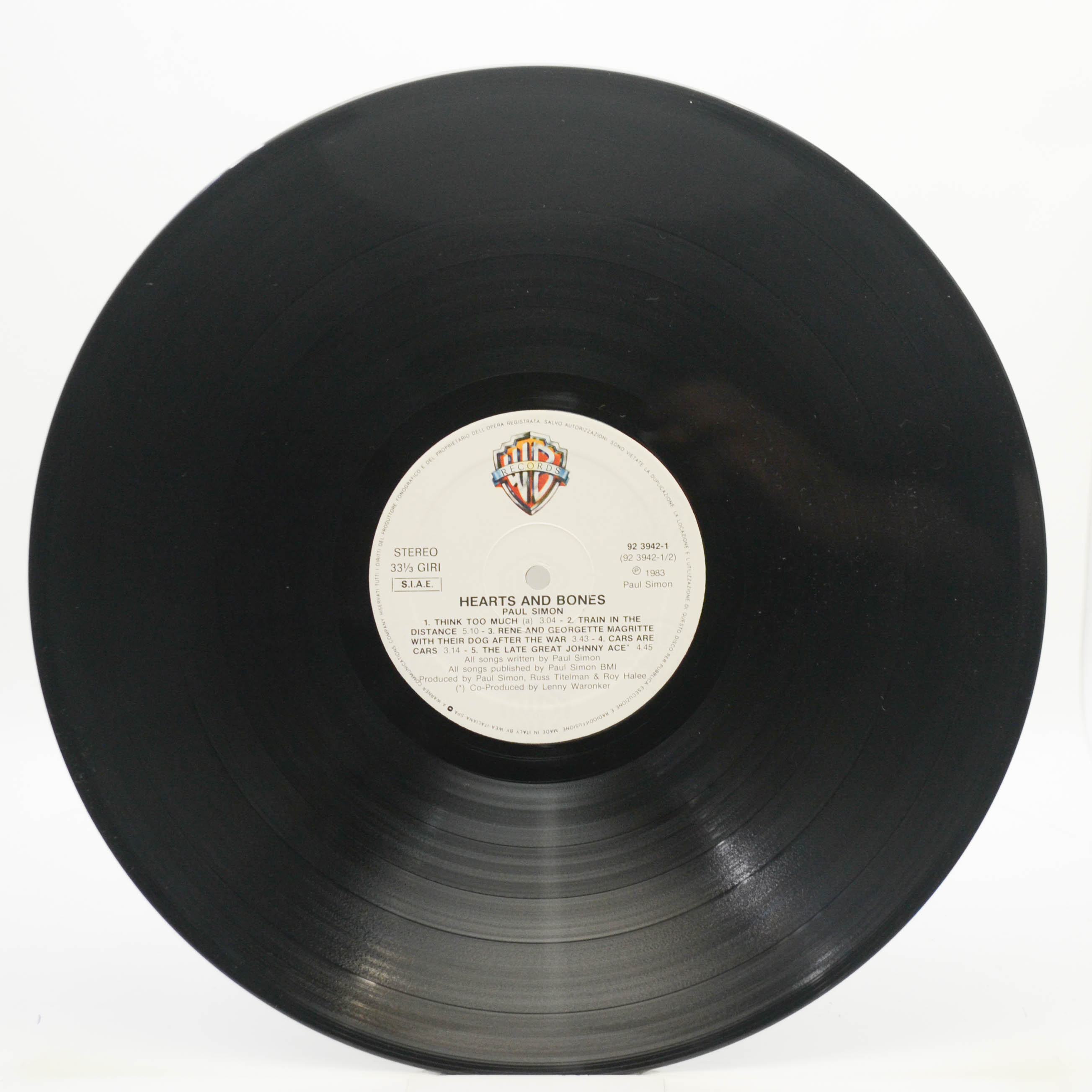 Paul Simon — Hearts And Bones, 1983