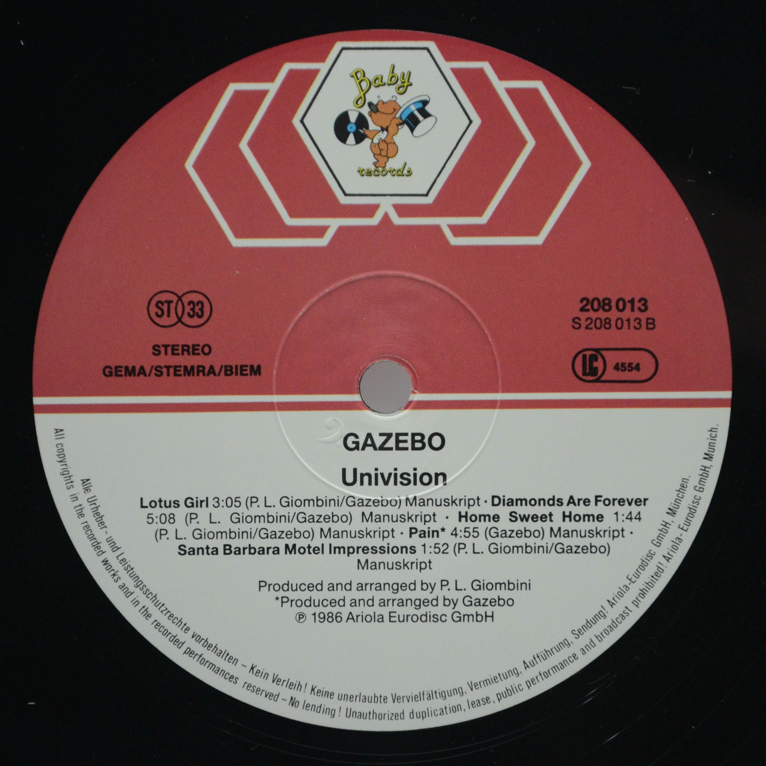 Gazebo — Univision, 1986