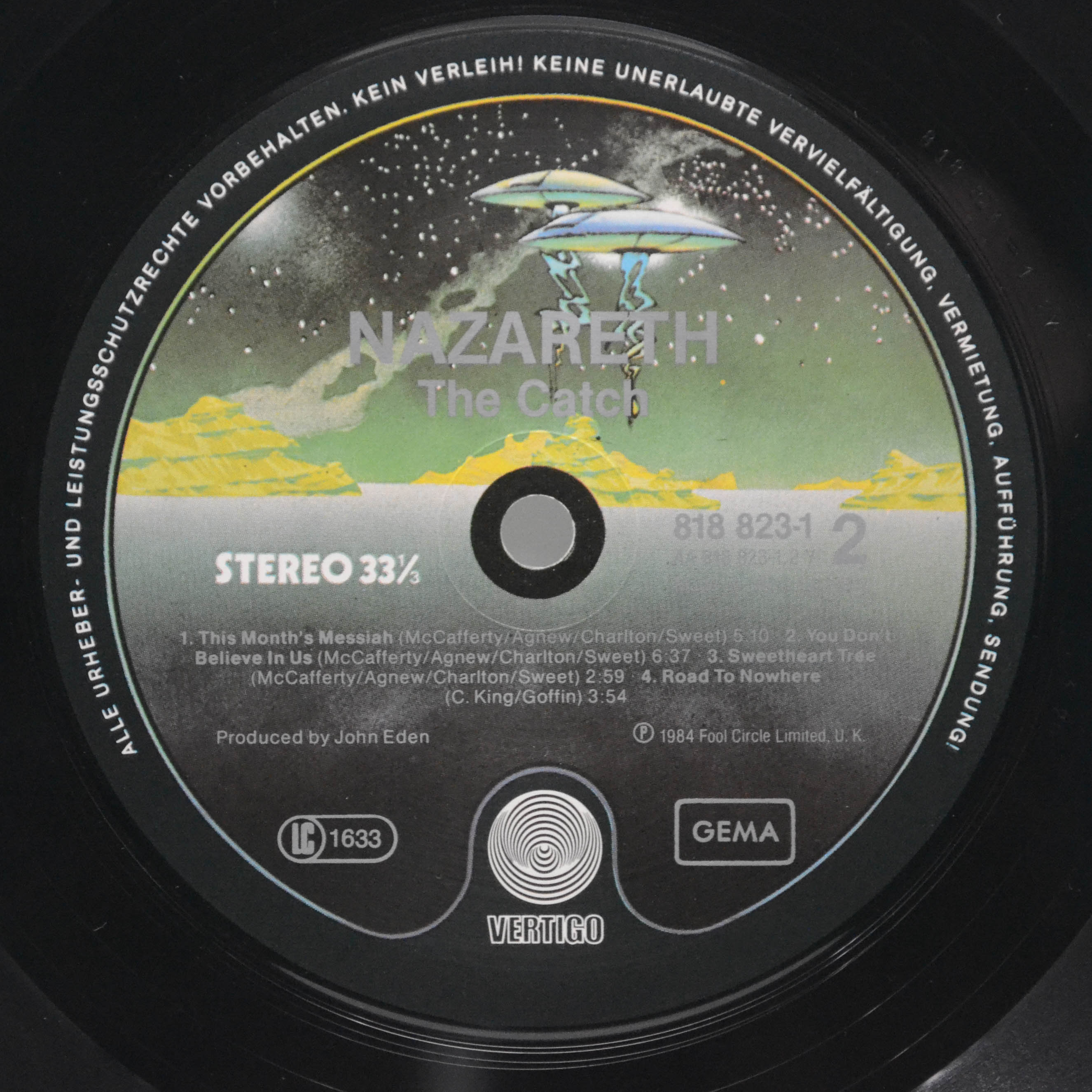 Nazareth — The Catch, 1984