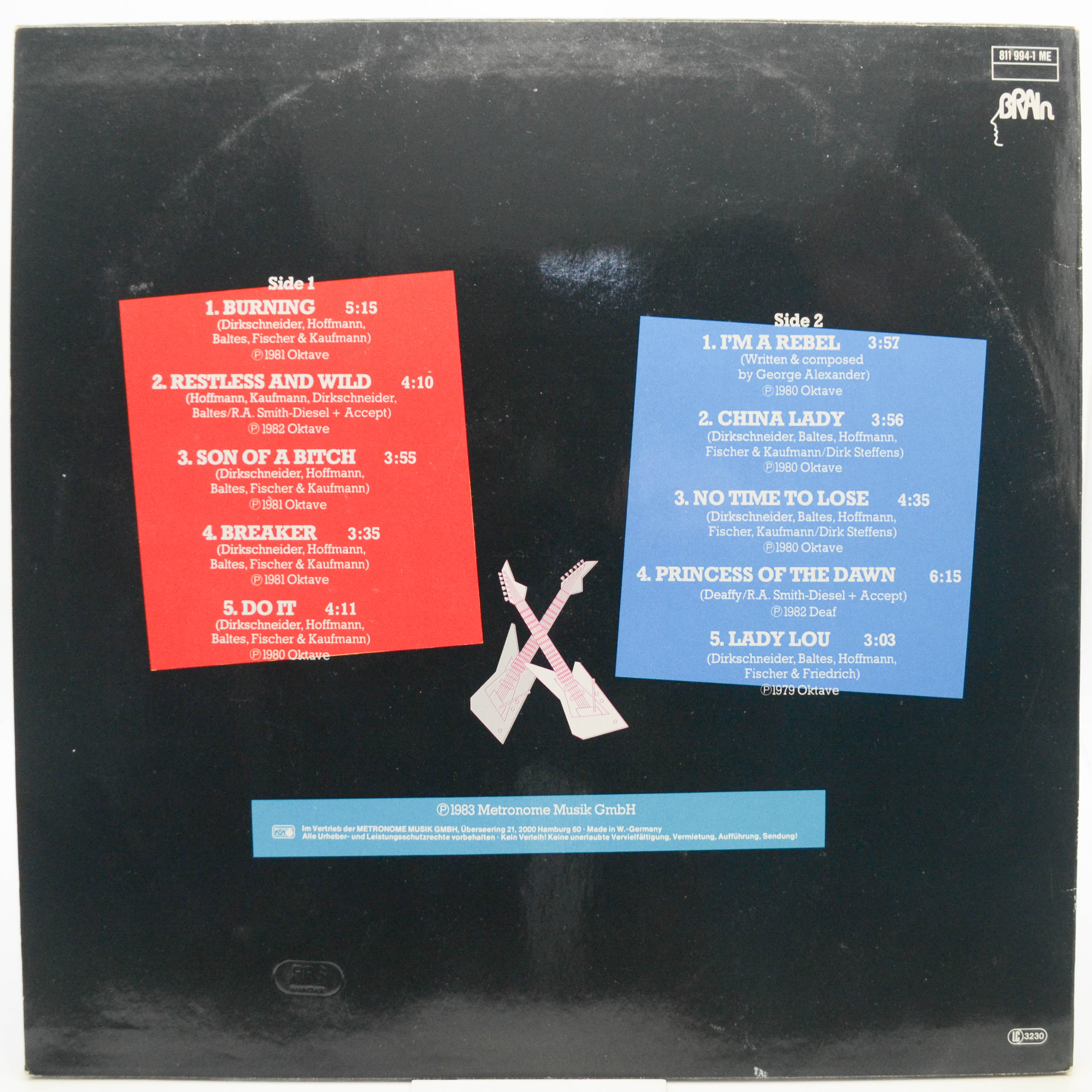 Accept — Best Of Accept, 1983